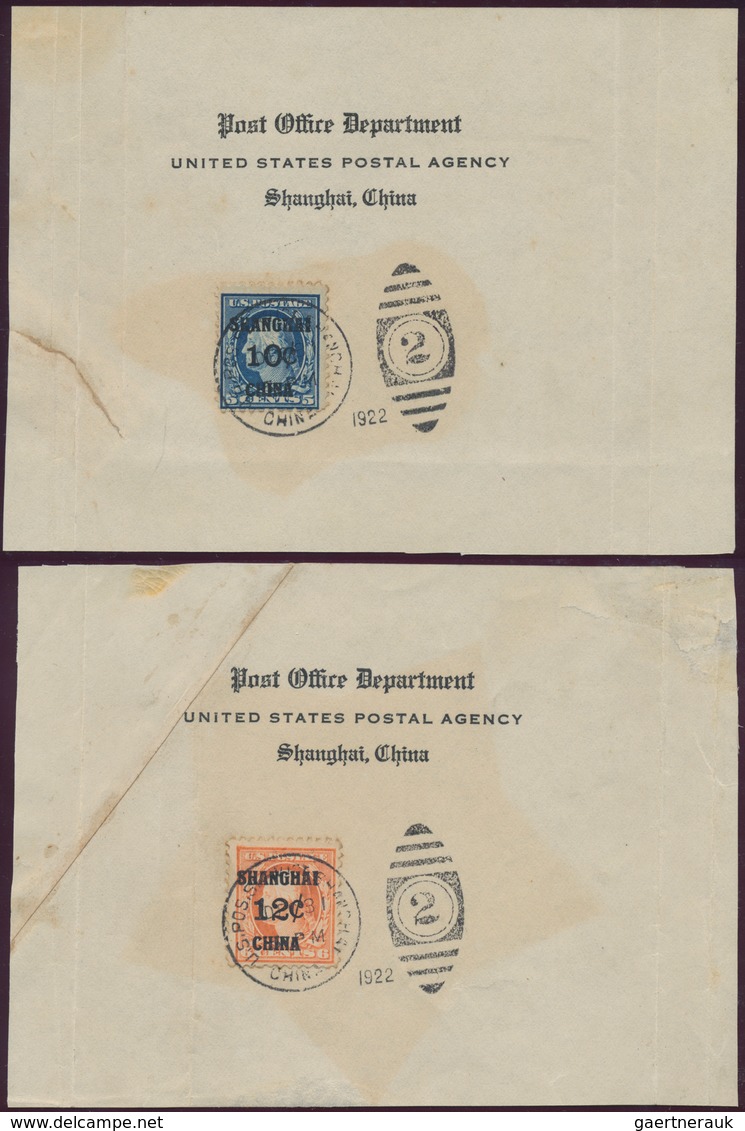 China - Fremde Postanstalten / Foreign Offices: 1901-22, US POST IN CHINA : Complete set of Scott K1