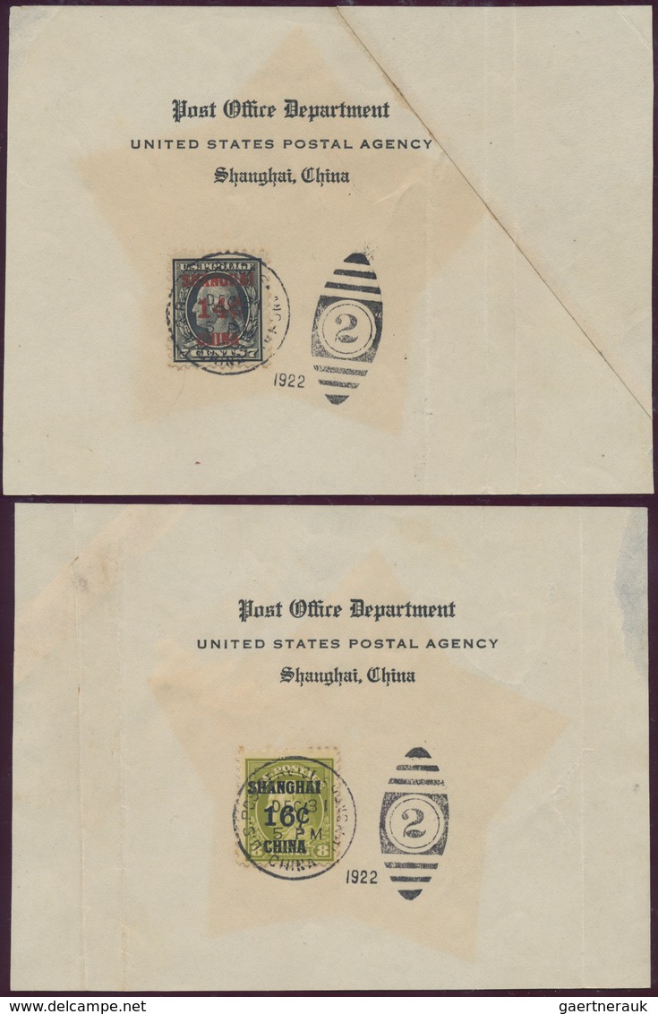 China - Fremde Postanstalten / Foreign Offices: 1901-22, US POST IN CHINA : Complete set of Scott K1