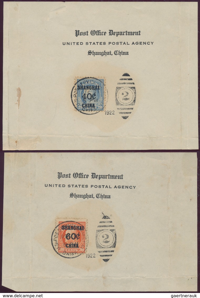 China - Fremde Postanstalten / Foreign Offices: 1901-22, US POST IN CHINA : Complete set of Scott K1