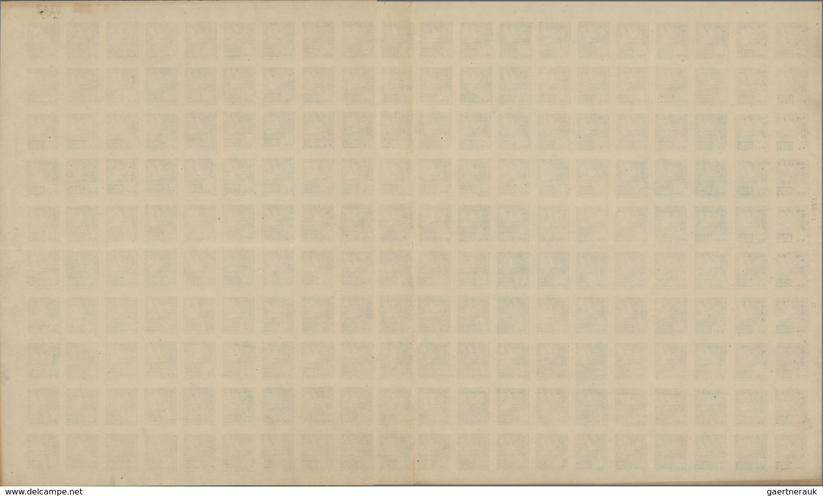 China - Volksrepublik: 1950, Definitives overprinted on Nationalist Whistling Swans (SC5), blocks of