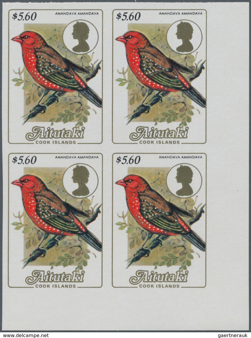 Cook-Inseln: 1966/1985 (ca.), Accumulation Incl. AITUTAKI And PENRHYN With Approx. 1.900 IMPERFORATE - Cookinseln