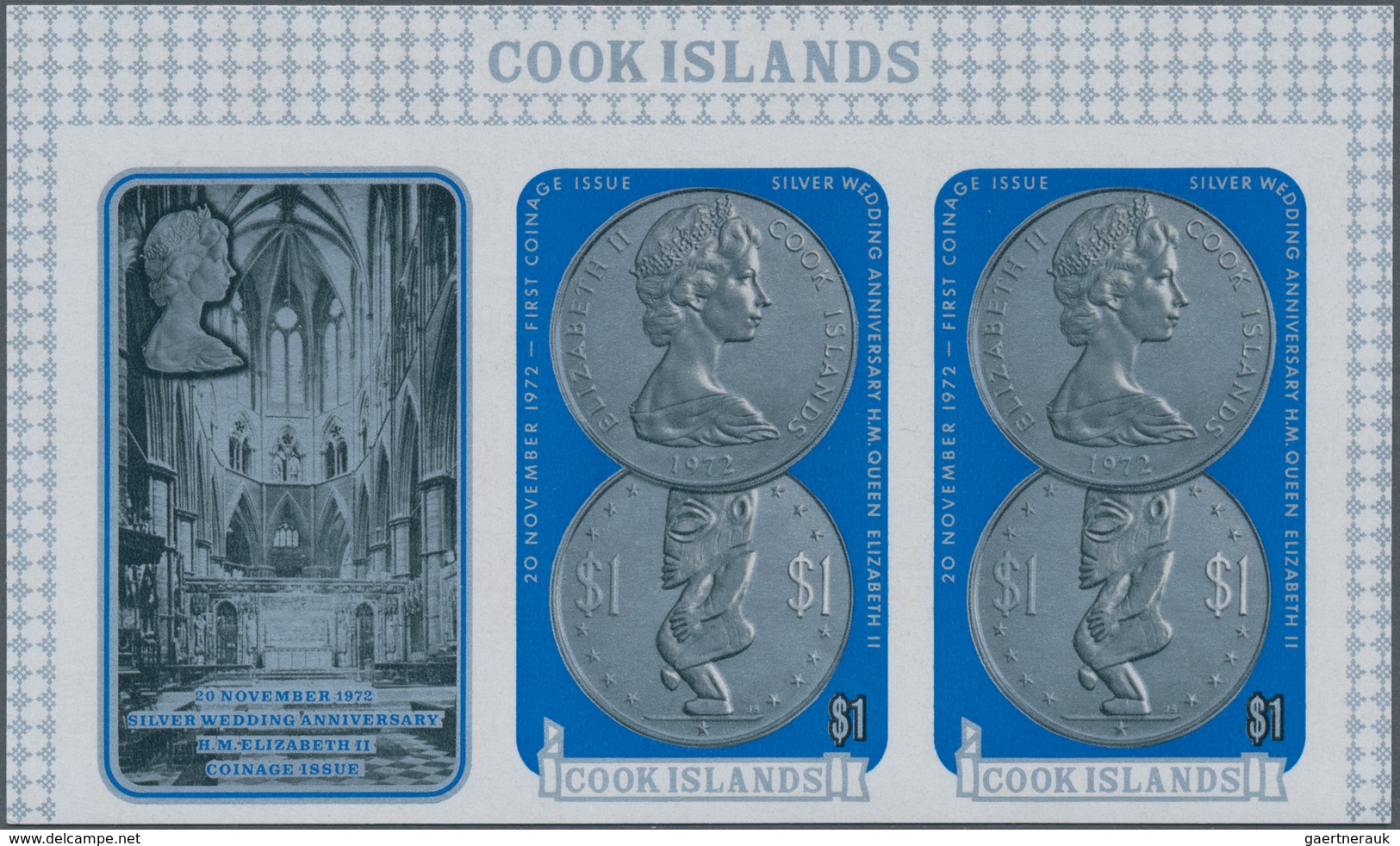 Cook-Inseln: 1966/1985 (ca.), accumulation incl. AITUTAKI and PENRHYN with approx. 1.900 IMPERFORATE