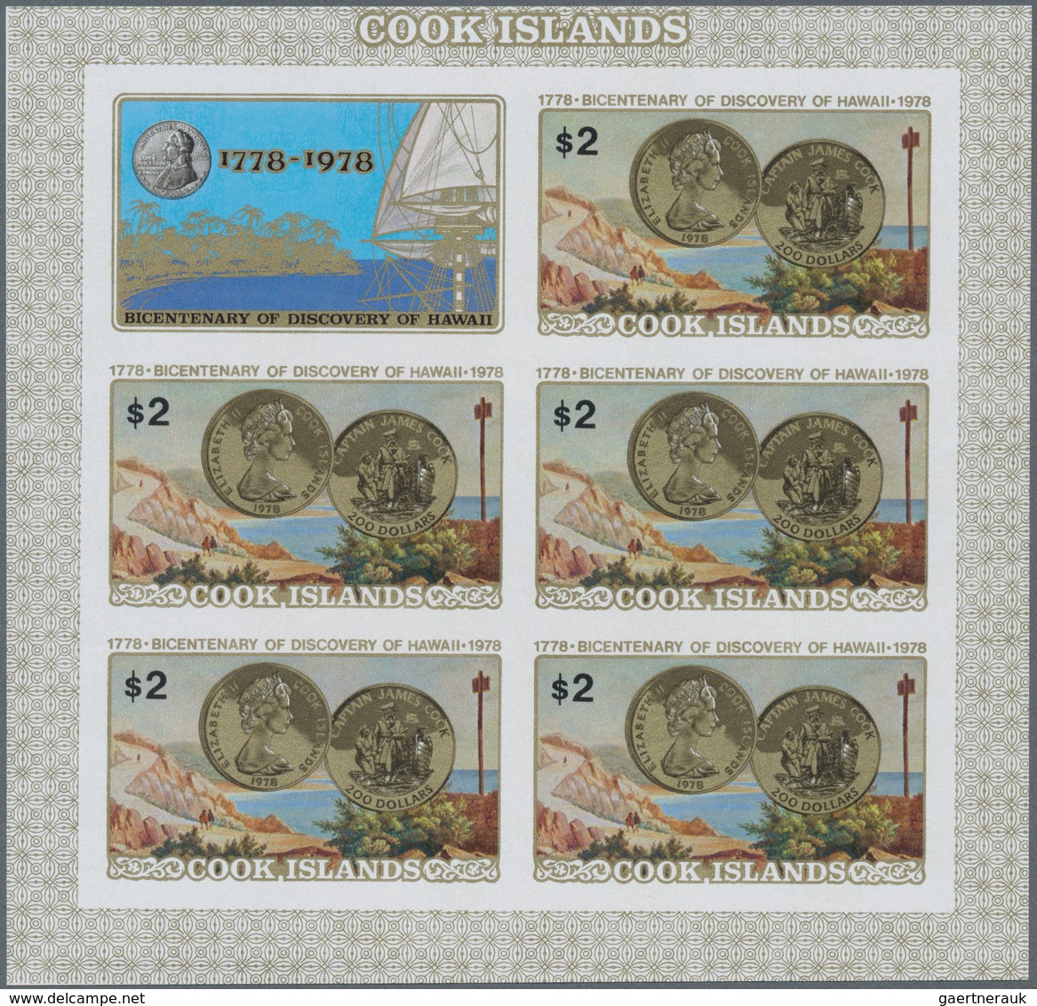 Cook-Inseln: 1966/1985 (ca.), accumulation incl. AITUTAKI and PENRHYN with approx. 1.900 IMPERFORATE