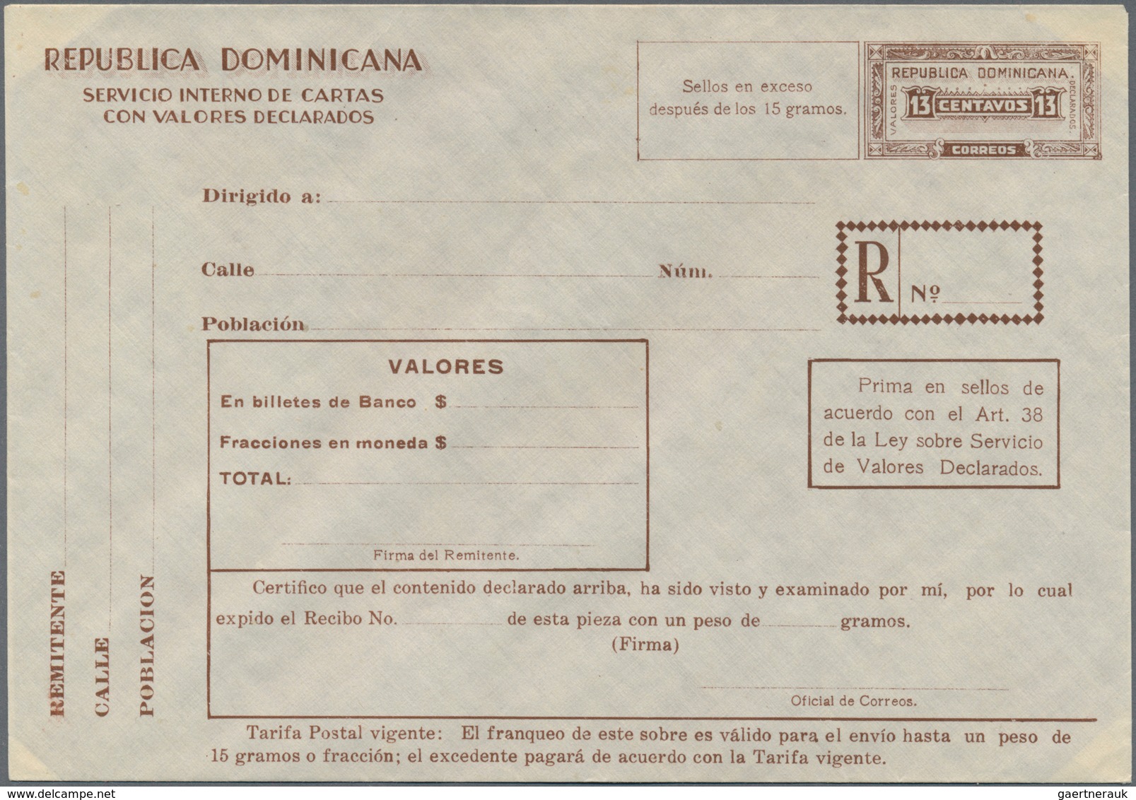 Dominikanische Republik: 1890/ 1960 Ca. 120 Mainly Unused Postal Stationeries, Large Variety Of Post - República Dominicana