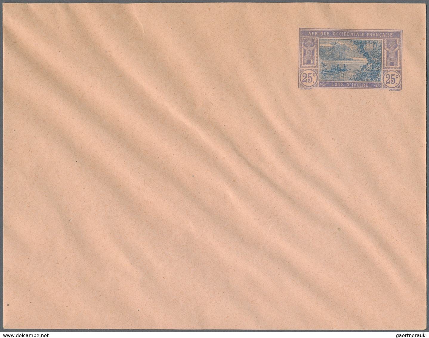 Elfenbeinküste: 1892/1919 Small Collection Of Ca. 60 Unused Postal Stationery Postcards And Envelope - Cartas & Documentos