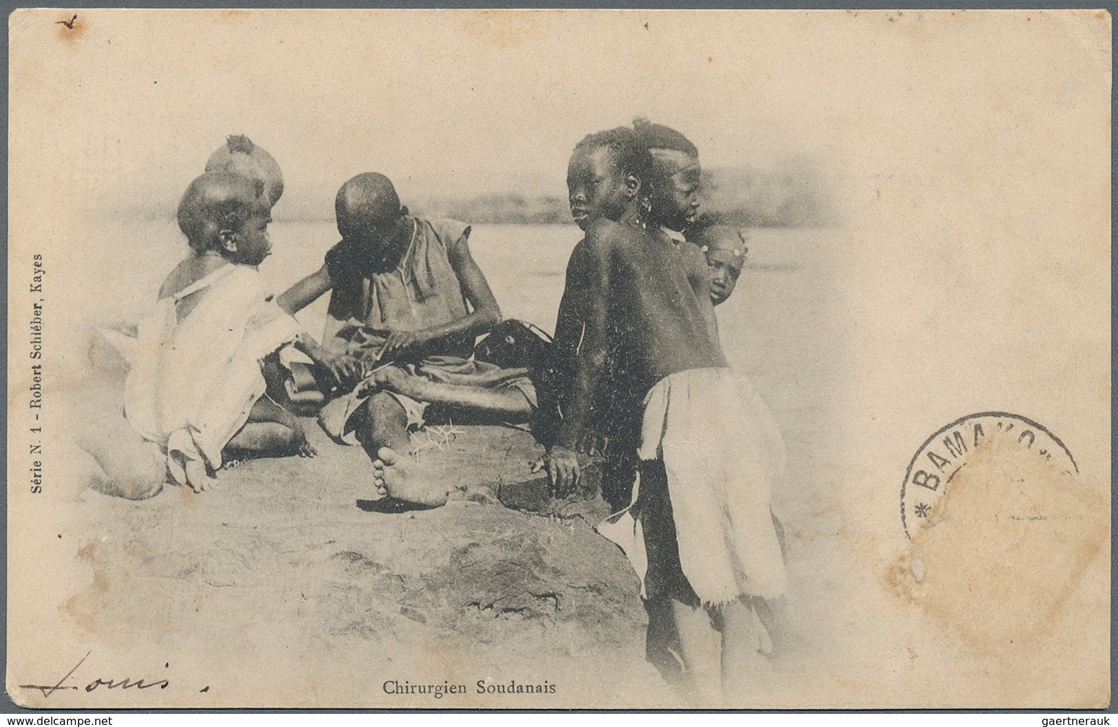 Französisch-Westafrika: 1904/1908, Senegal-Soudan, Lot Of 42 Different Ppc Depicting Native People, - Other & Unclassified