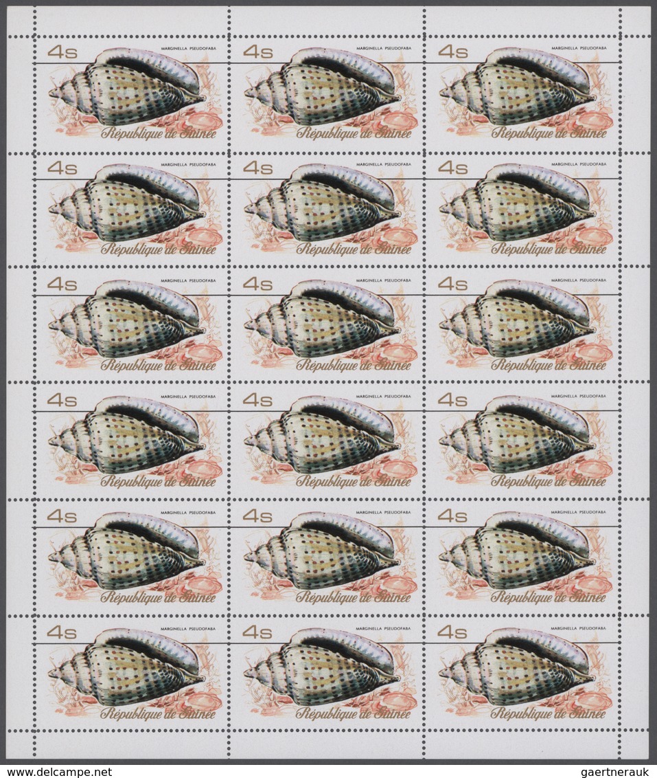 Guinea: 1953/1983, Big Investment Accumulation Of Full Sheets, Part Sheets And Souvenir Sheets. Vary - República De Guinea (1958-...)