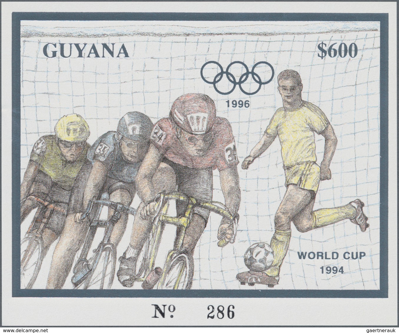 Guyana: 1992/1994, Duplicated Accumulation In Large Box With Hundreds Of GOLD And SILVER Issues Incl - Guyana (1966-...)