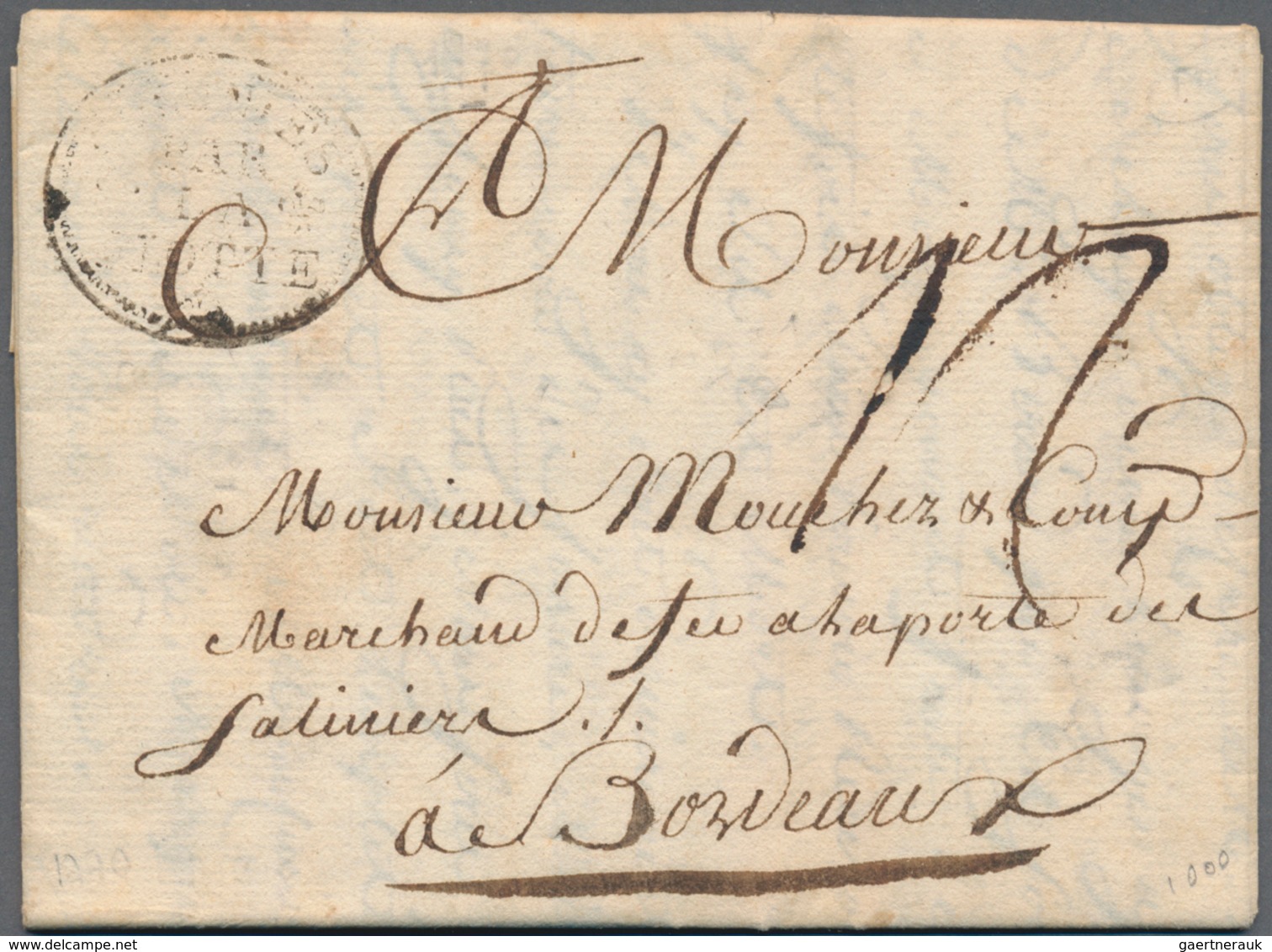 Haiti: 1770/1791, Five Letter From PORT AU PRINCE; CAP (2) And ST. MARC (2) To France With French La - Haiti