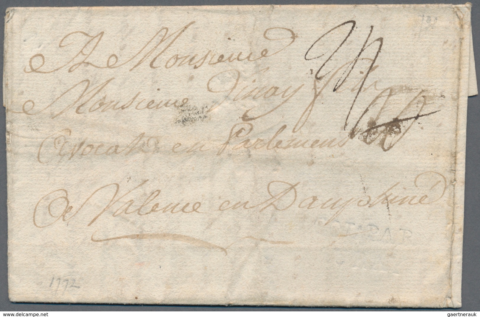 Haiti: 1770/1791, Five Letter From PORT AU PRINCE; CAP (2) And ST. MARC (2) To France With French La - Haití