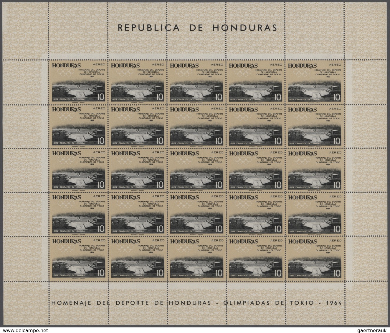 Honduras: 1964/1978, Big Investment Accumulation Of Full Sheets And Part Sheets. Varying Quantity: F - Honduras