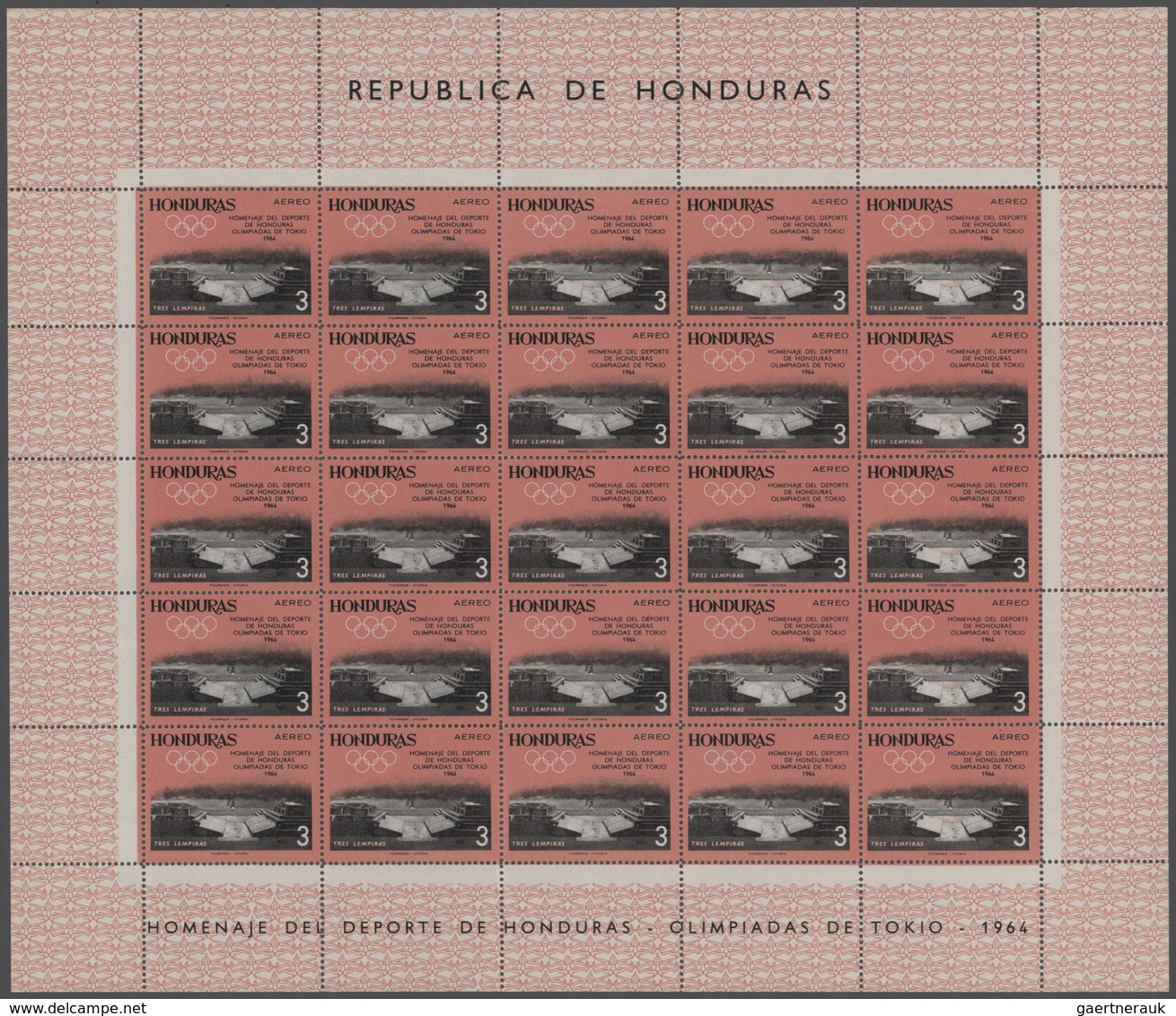 Honduras: 1964/1978, Big Investment Accumulation Of Full Sheets And Part Sheets. Varying Quantity: F - Honduras