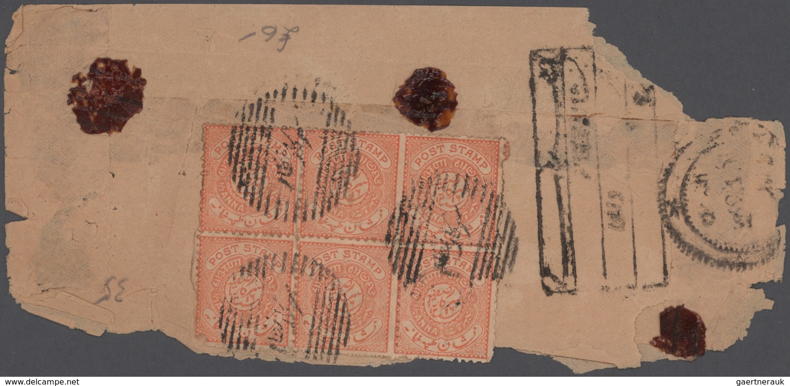 Indien - Feudalstaaten: 1850/1947 (ca.), Interesting Postal History Collection Of The Indian Feudato - Otros & Sin Clasificación