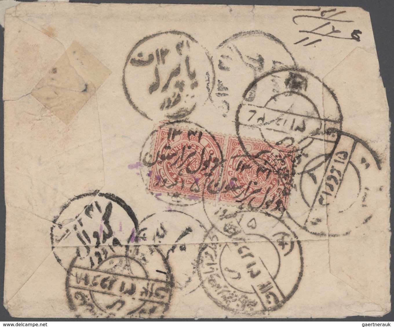 Indien - Feudalstaaten: 1850/1947 (ca.), Interesting Postal History Collection Of The Indian Feudato - Other & Unclassified