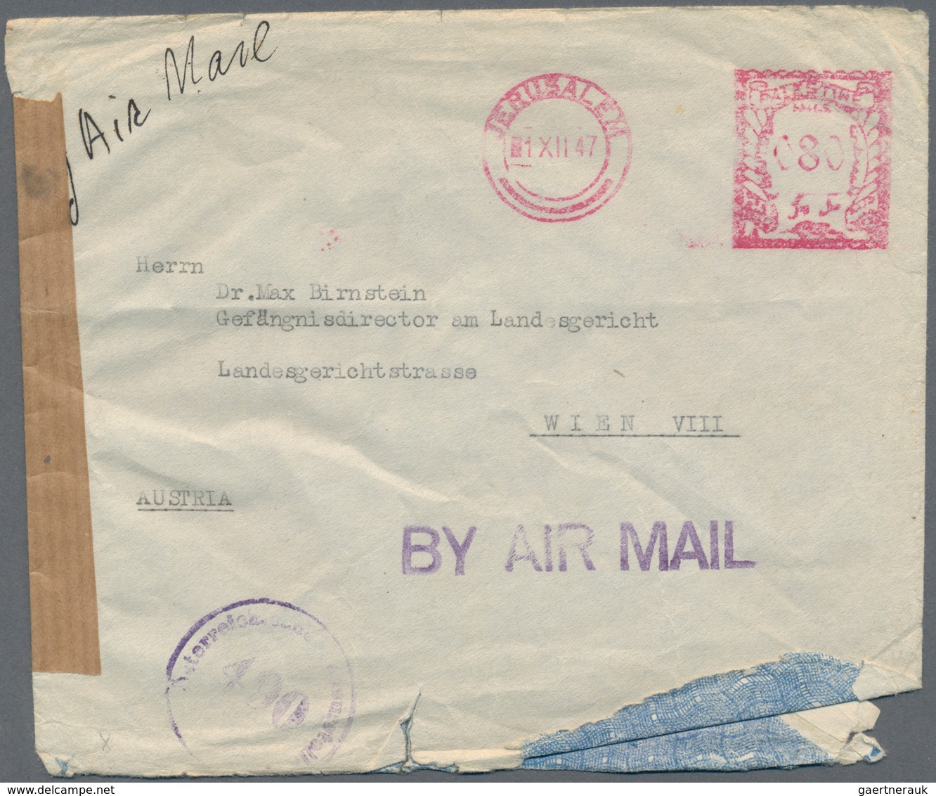 Israel: 1933/2002 (ca.), Comprehensive Stock Of More Than 1500 First Day Cover Partly Sorted In Big - Gebruikt (zonder Tabs)