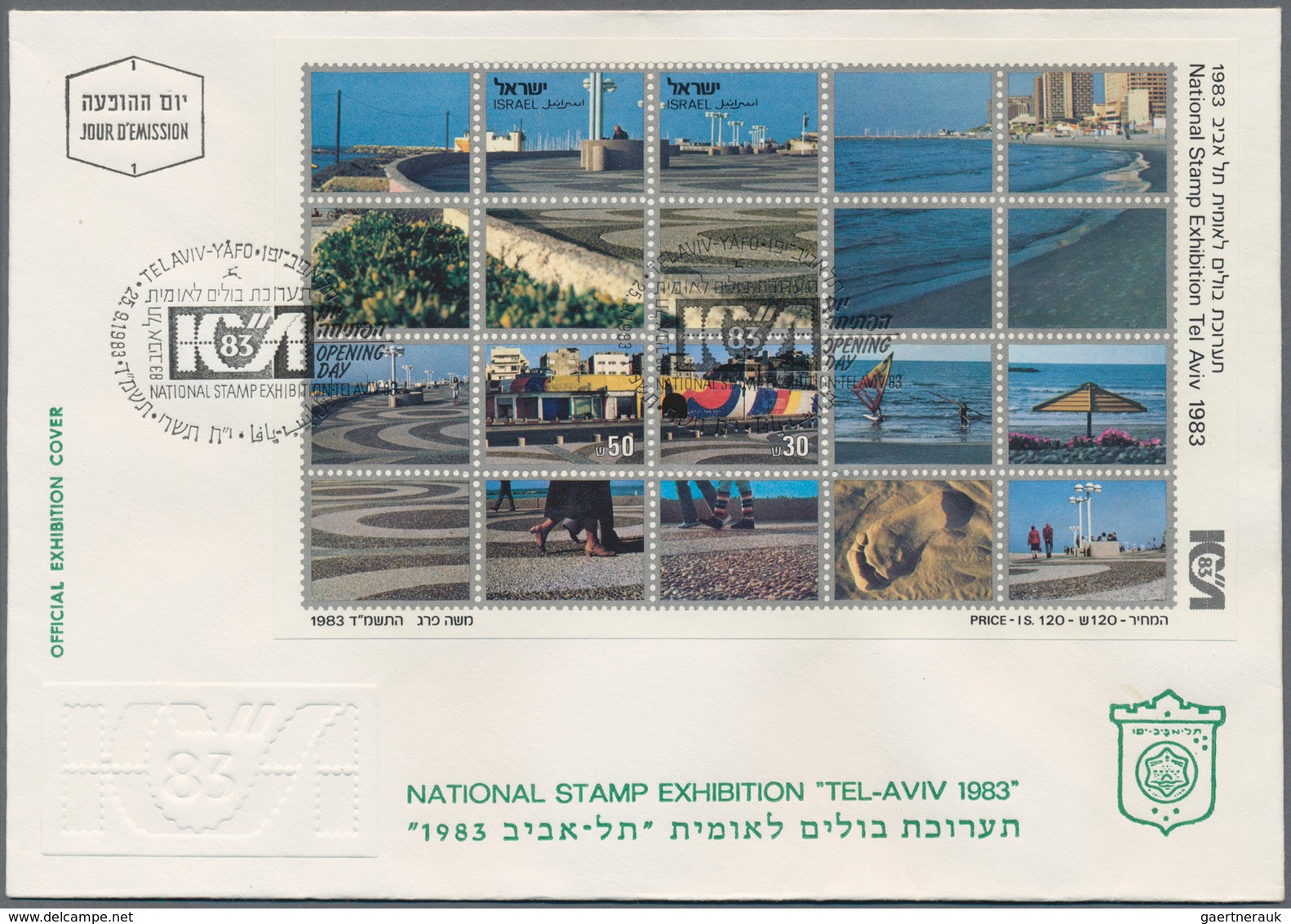 Israel: 1933/2002 (ca.), comprehensive stock of more than 1500 first day cover partly sorted in big