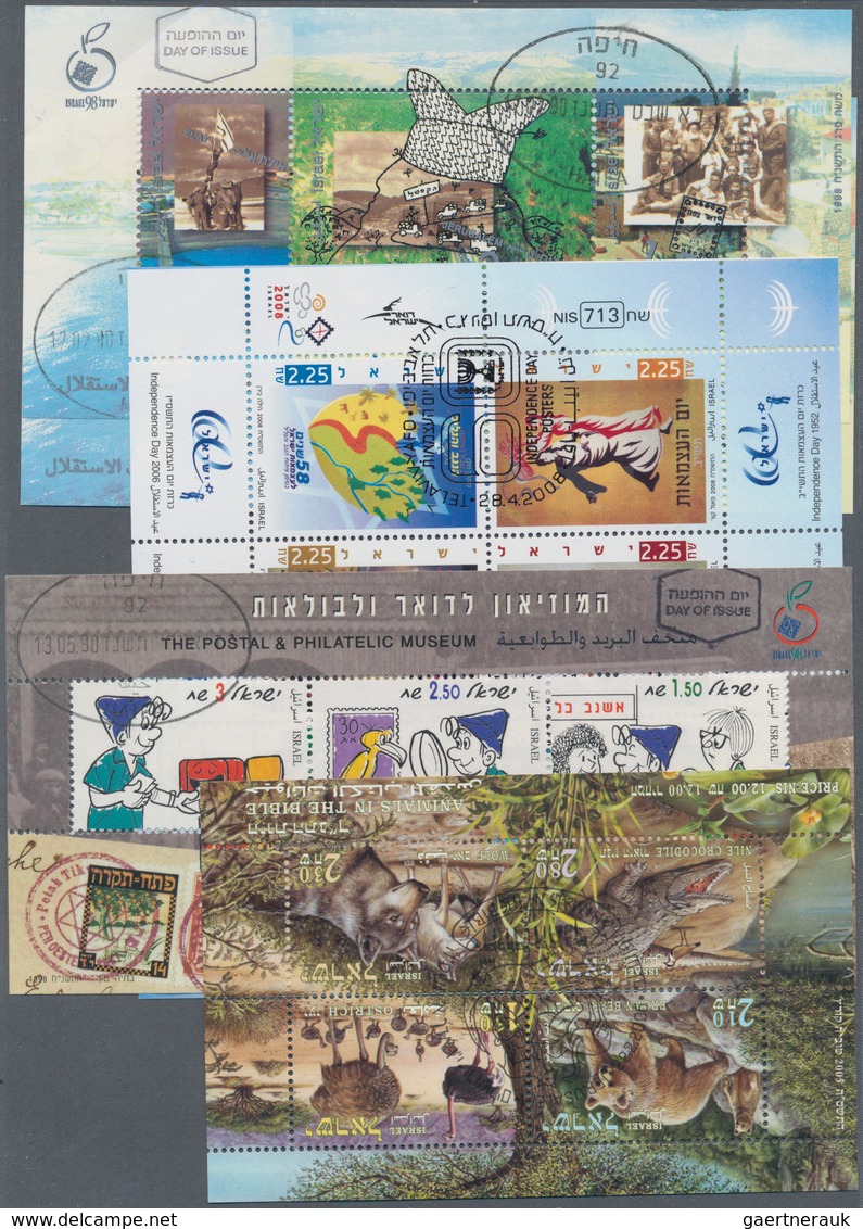 Israel: 1947/2012 (ca.), with three big lots we offer the legacy of a great Israel collector. This l
