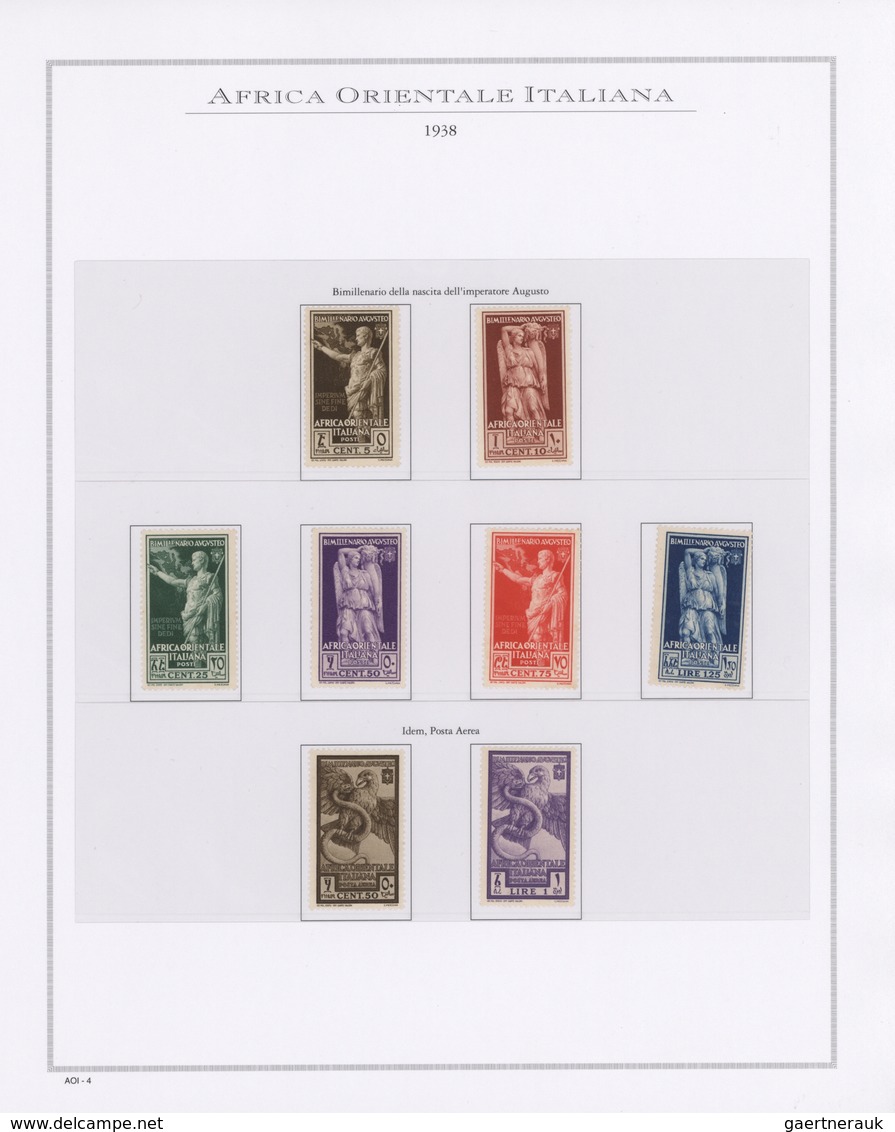 Italienische Kolonien - Gemeinschaftsausgaben: 1932/1942 (ca): Mint (mostly Never Hinged) Collection - Emisiones Generales