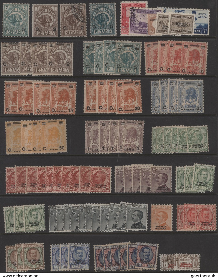 Italienisch-Somaliland: 1926-30 Ca.: Collection Of More Than 80 Stamps, Most Mint Never Hinged, Few - Somalia