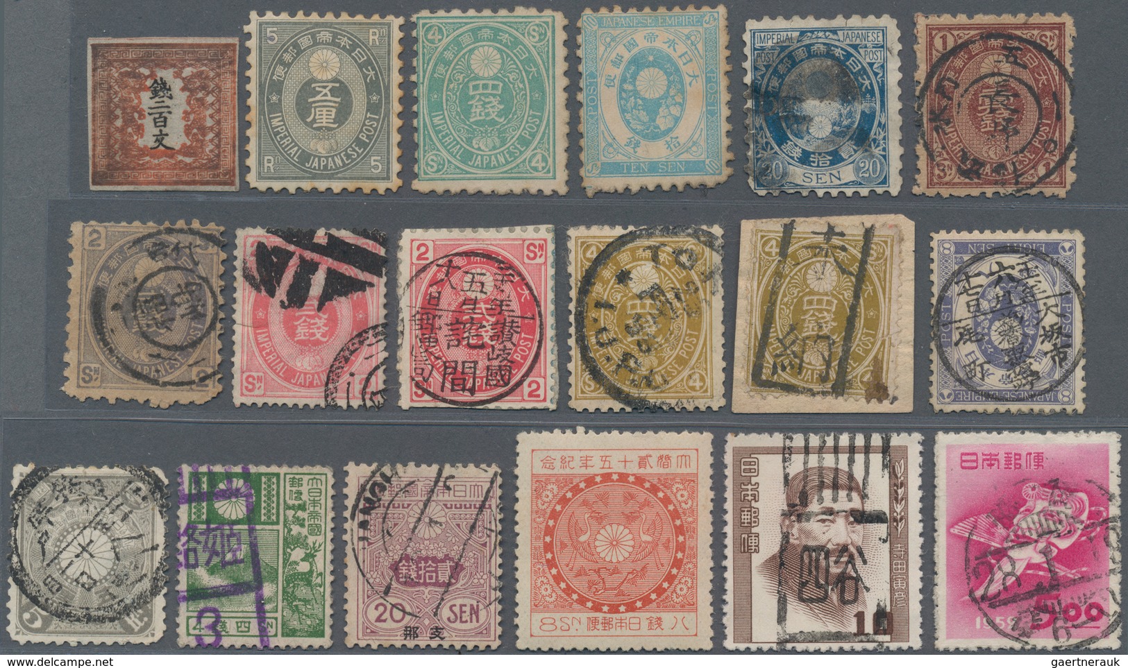 Japan: 1871/2009, Estate Collection In 8 Stockbooks, On Stockcards/pages/bags Ec. And Box, Double Co - Autres & Non Classés
