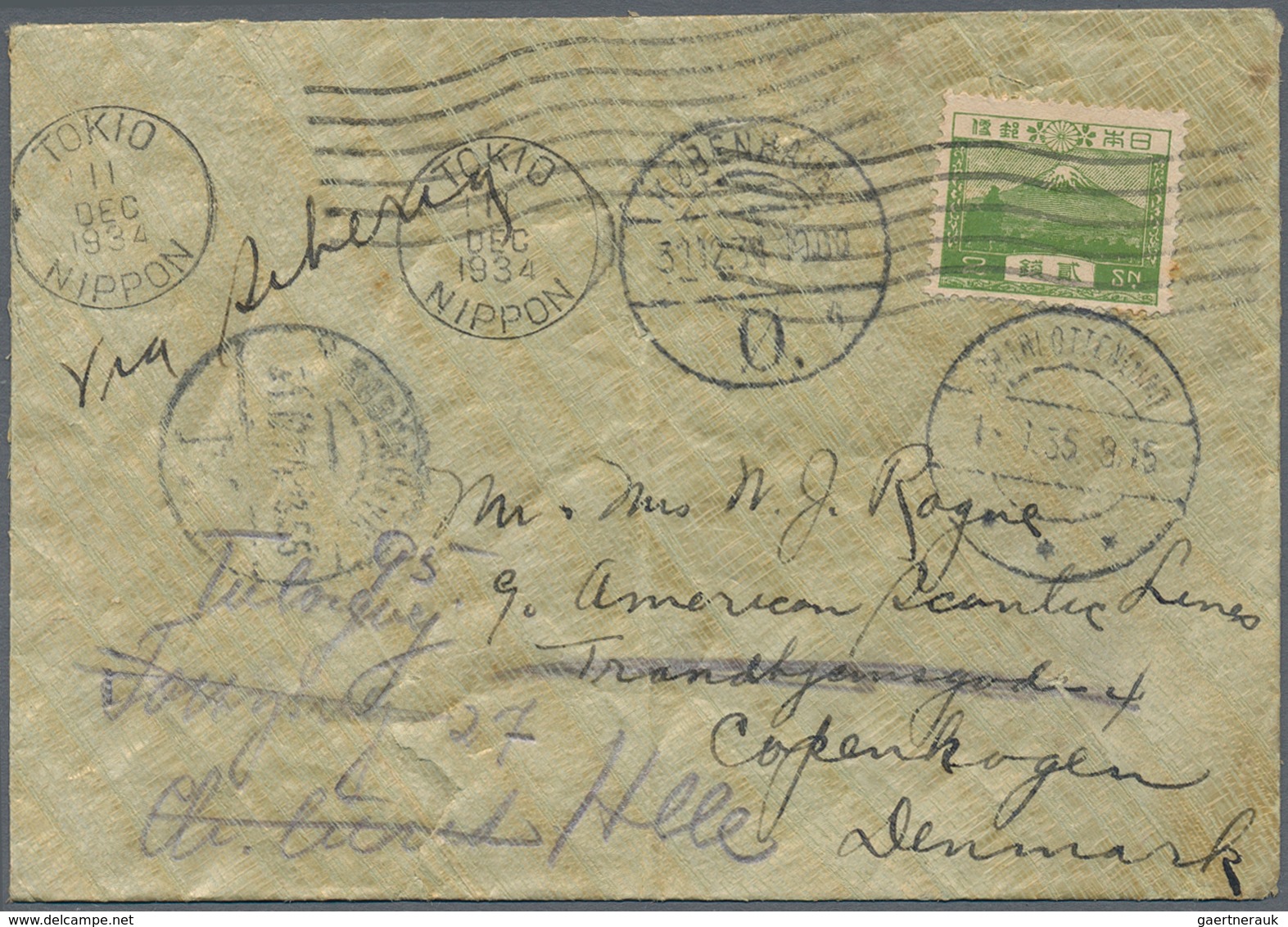 Japan: 1876/1940 (ca.), mint and mostly used on large stockpages, one cover to Denmark, plus some Ko