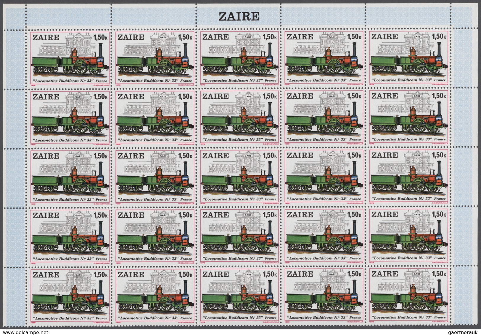 Kongo (Kinshasa / Zaire): 1971/1984, Big Investment Accumulation Of Full Sheets And Part Sheets. Var - Otros & Sin Clasificación