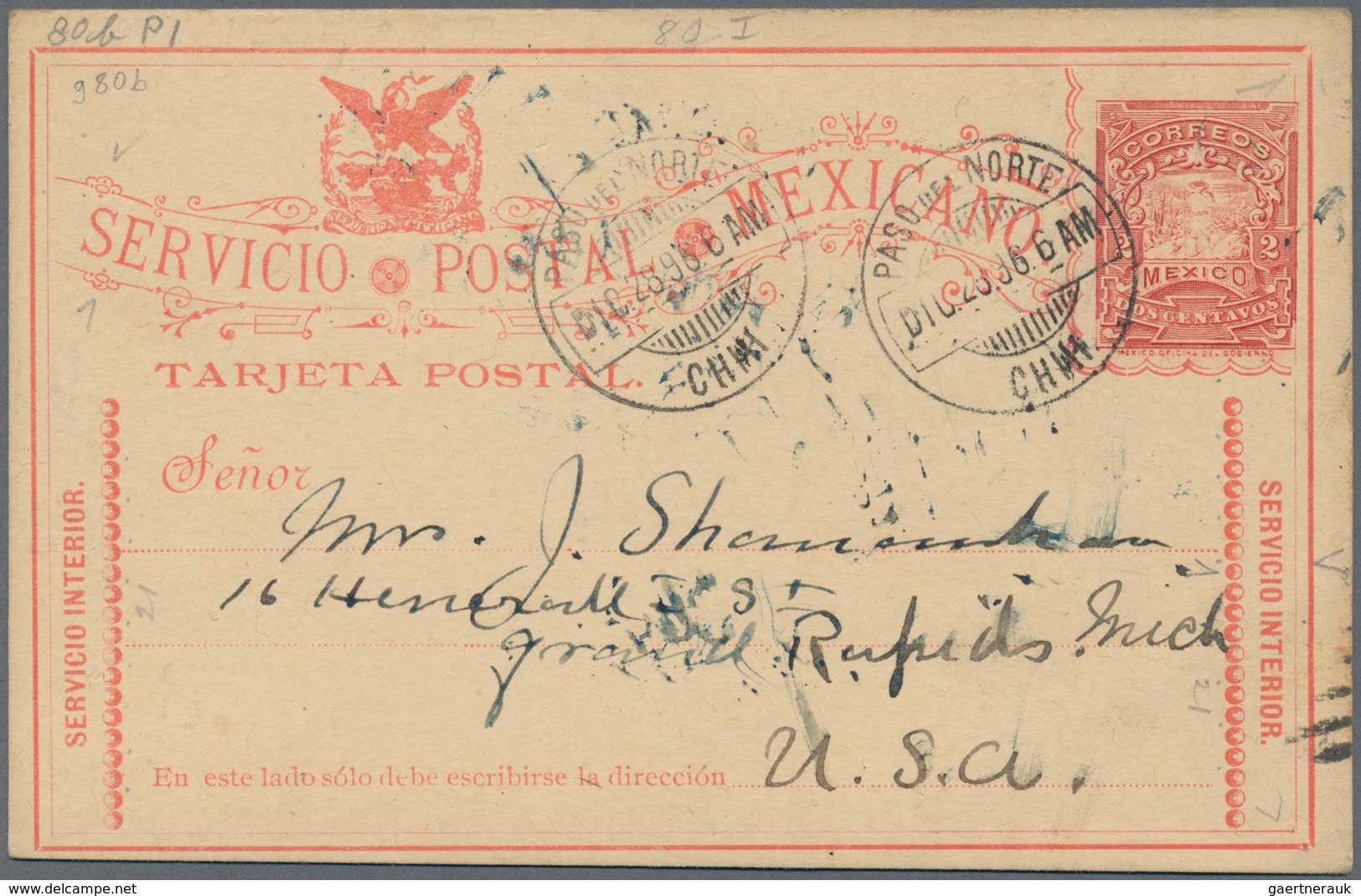 Mexiko - Ganzsachen: 1880/1900 (ca.), Collection Of Apprx. 440 Used+unused Stationeries, Comprising - Mexico