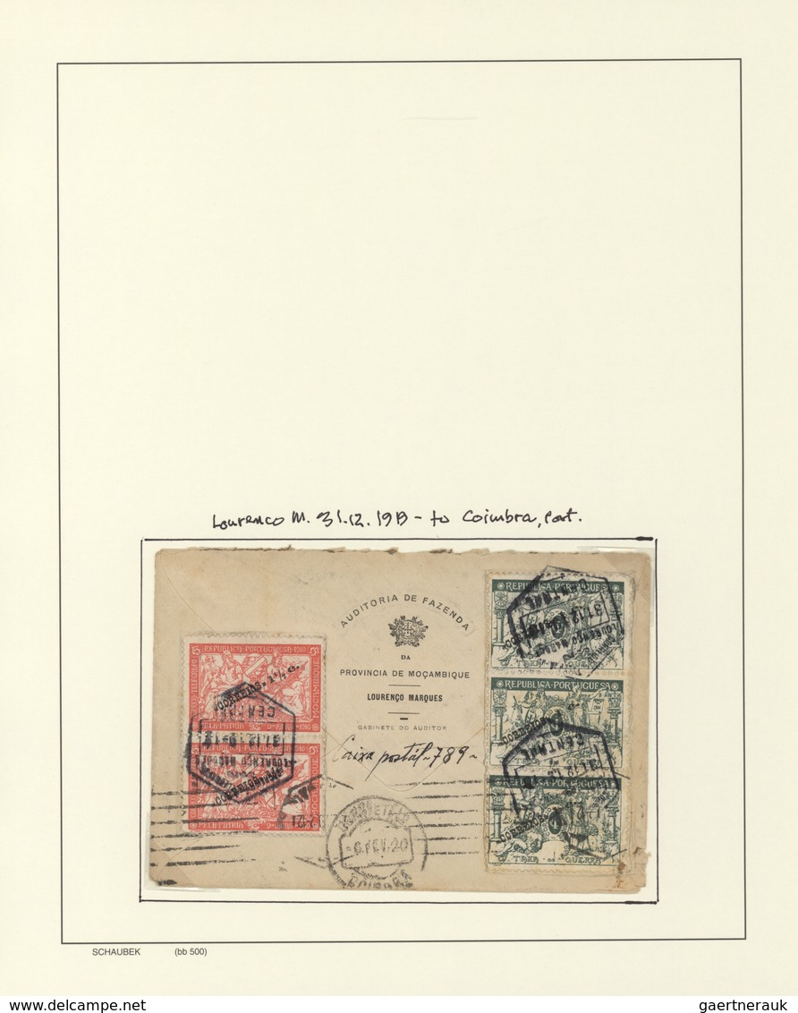 Mocambique: 1876/1975, Comprehensive Mint And Used Collection On Album Pages In A Schaubek Binder, W - Mozambico