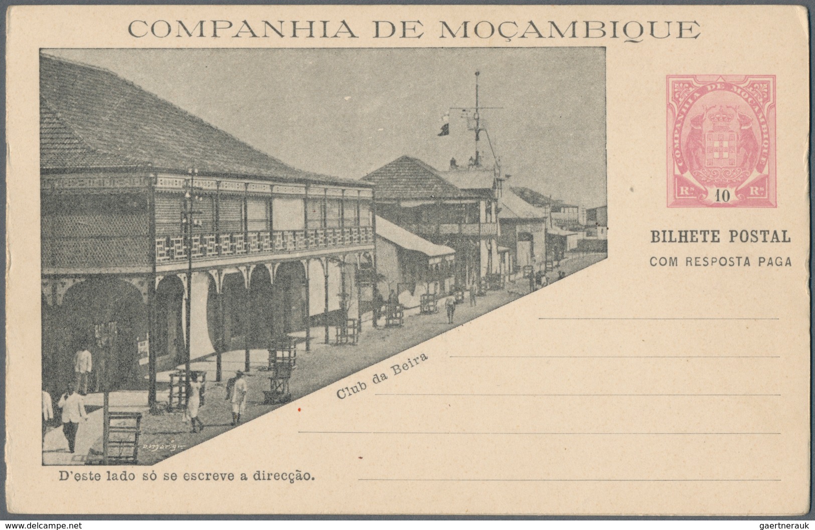 Mocambique: 1885/1988 Ca. 260 Postal Stationeries, Incl. Picture Postal Stationery Cards, Also With - Mozambico