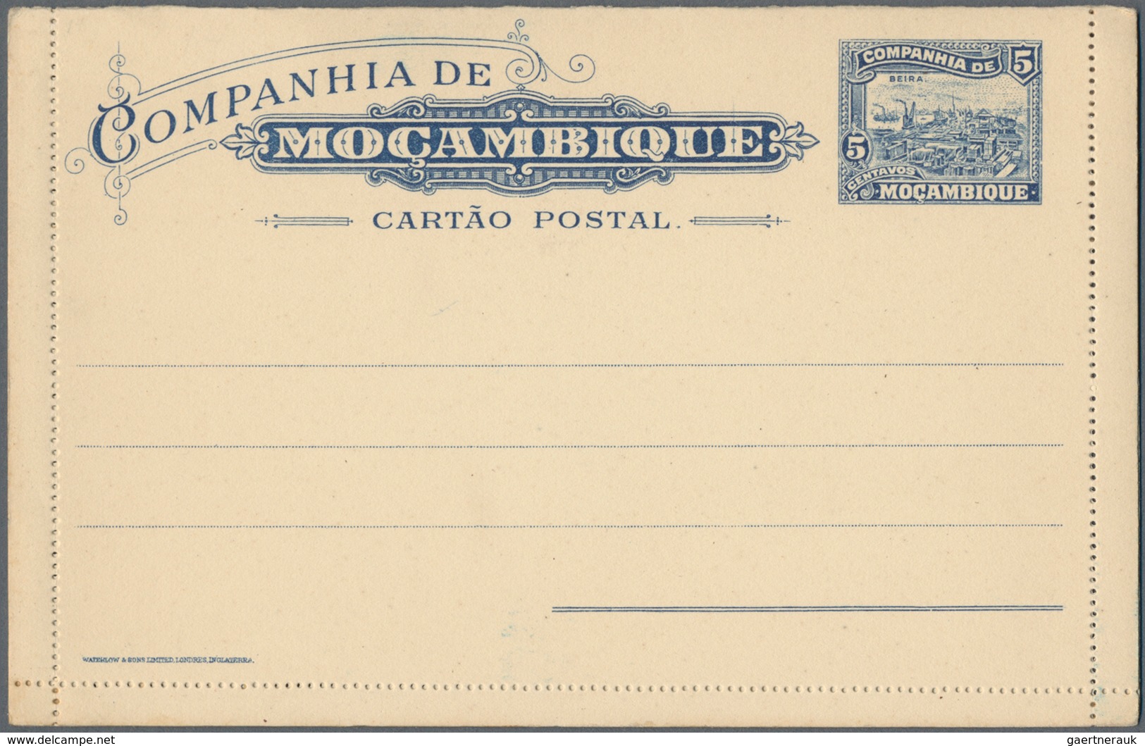 Mocambique: 1885/1988 Ca. 260 Postal Stationeries, Incl. Picture Postal Stationery Cards, Also With - Mozambique