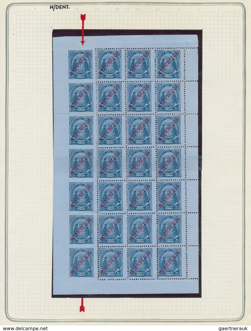 Mocambique - Provinzausgaben: Mocambique-Gesellschaft: 1892/1937, Mocambique Company and Nyasa, spec