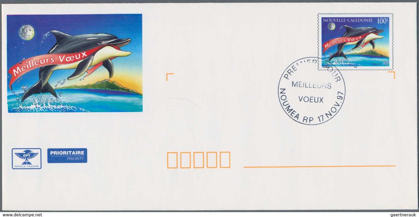 Neukaledonien: 1997/2003 (ca.), Accumulation With About 850 PRE-STAMPED ENVELOPES With Many Differen - Briefe U. Dokumente