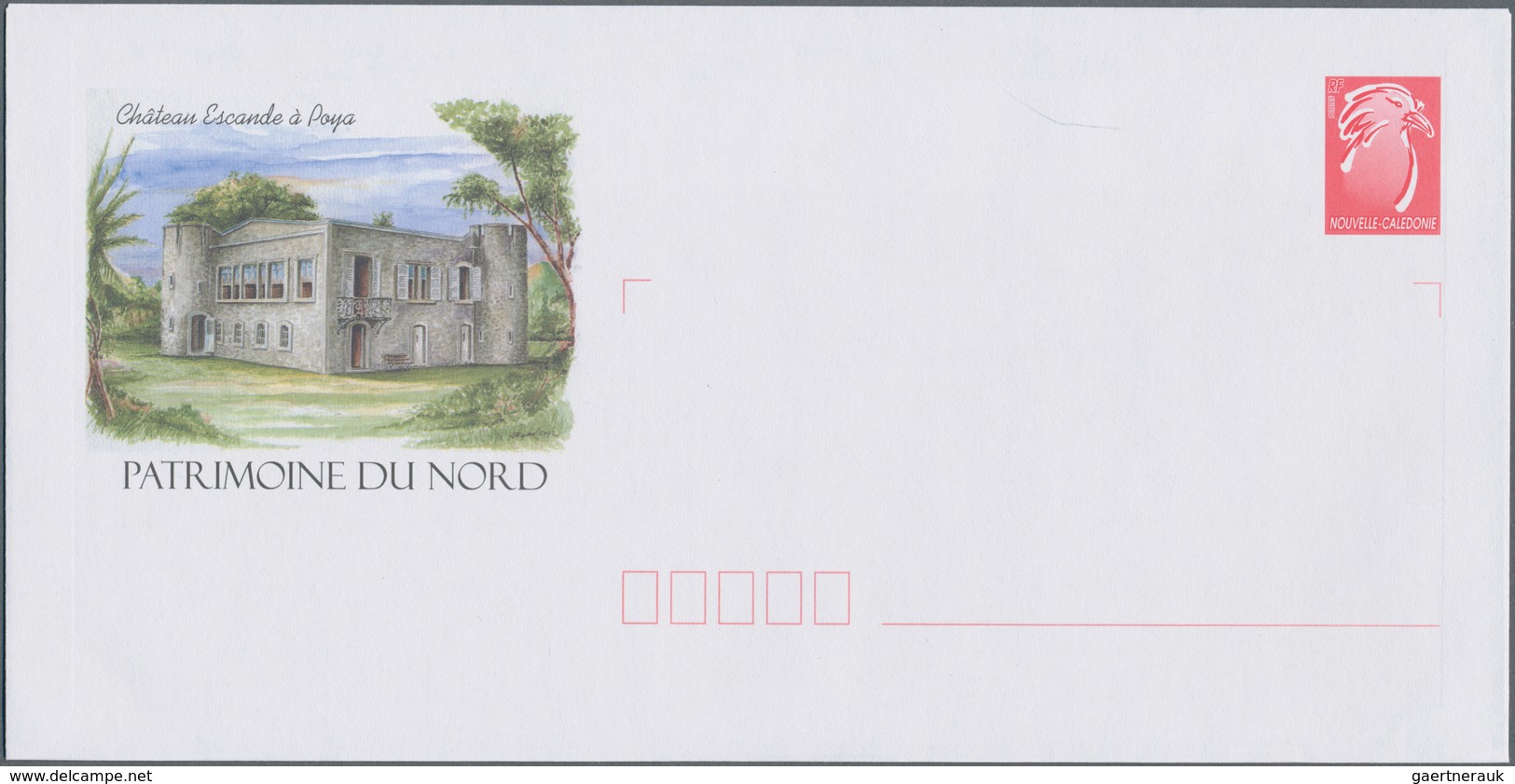Neukaledonien: 2000/2004 (ca.), Accumulation With Approx. 500 PRE-STAMPED ENVELOPES With Some Differ - Cartas & Documentos
