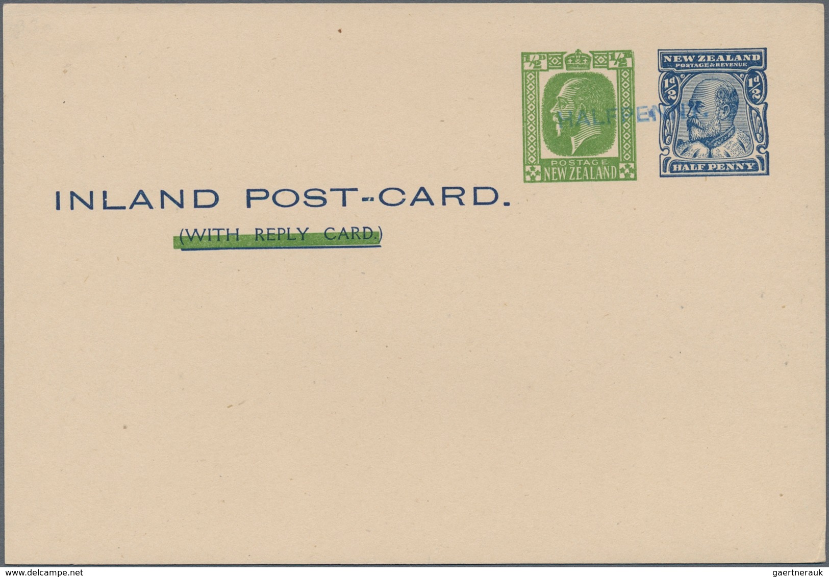 Neuseeland - Ganzsachen: 1876/1940 (ca.), Accumulation With About 160 Mostly Different Postal Statio - Enteros Postales
