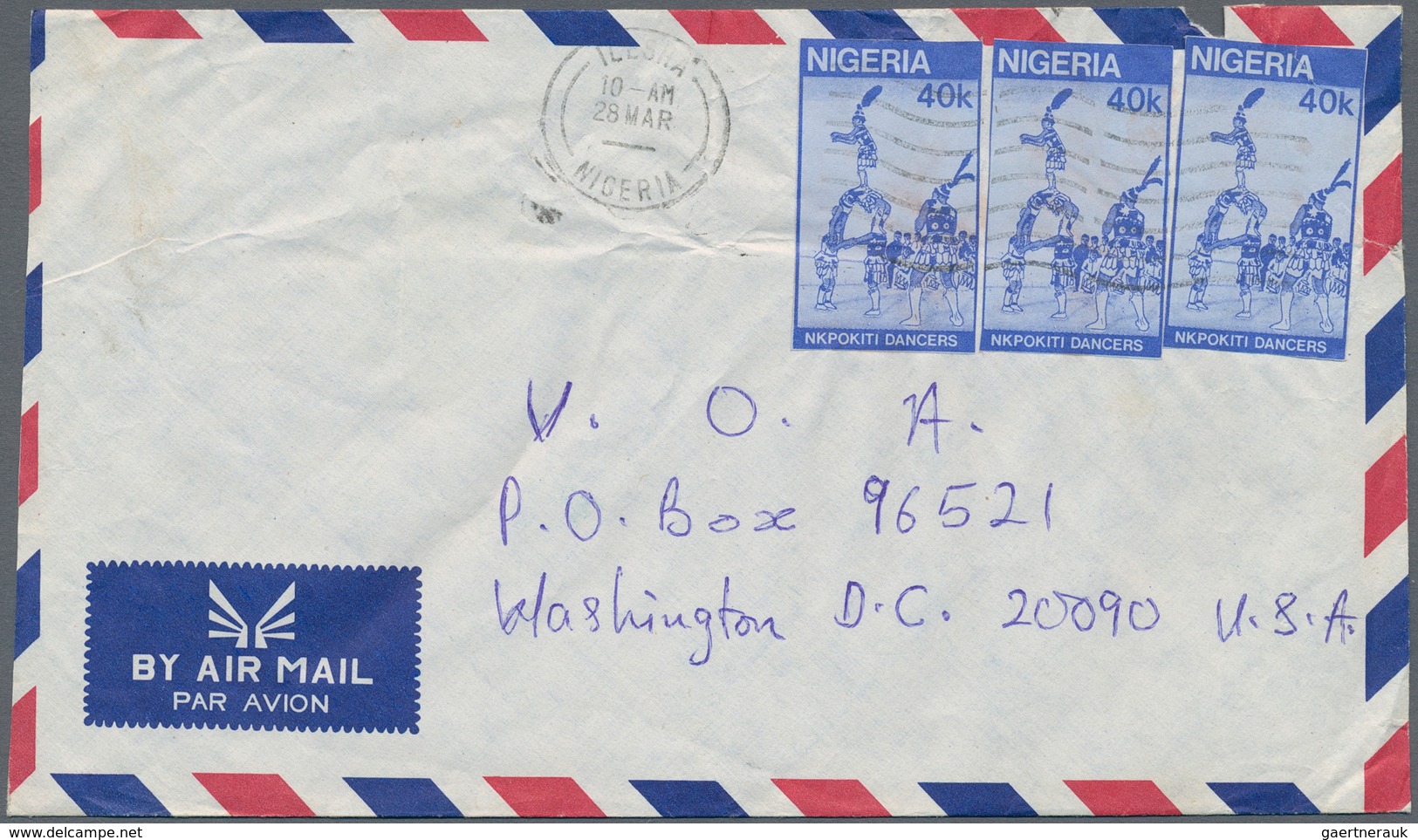 Nigeria: 1900/83 Holding Of Ca. 400 Covers, Cards And Postal Stationeries (mostly Unused/unfolded An - Nigeria (...-1960)