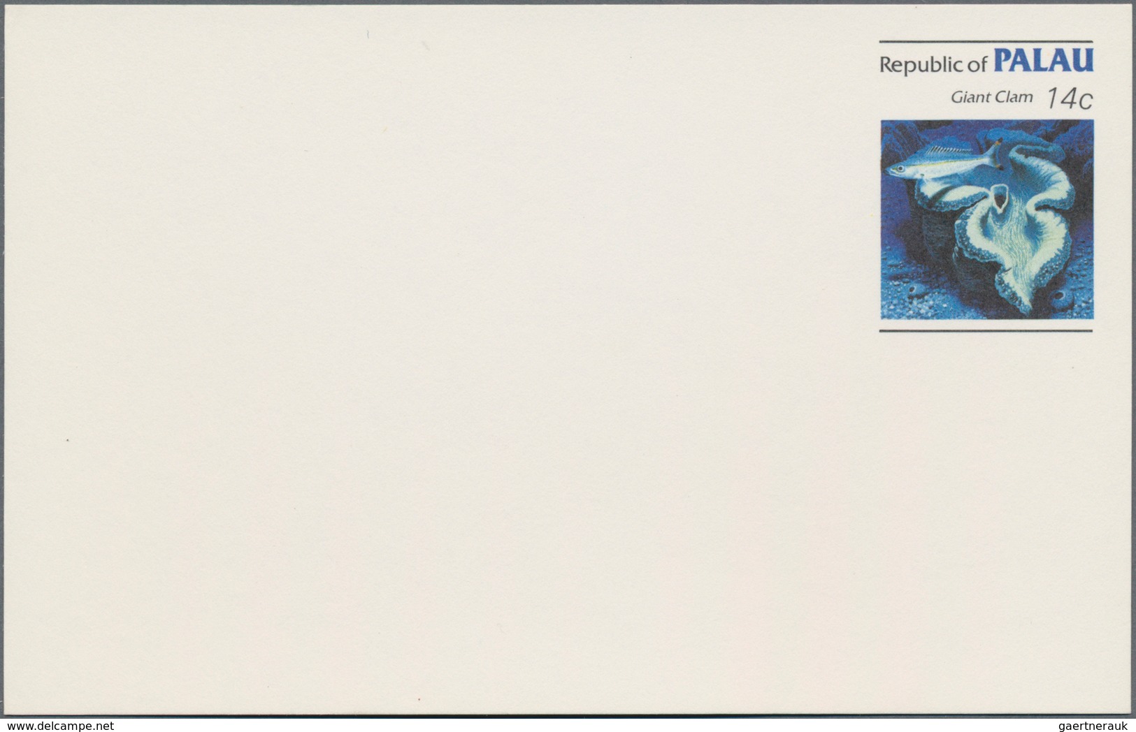 Palau: 1985, Accumulation With About 130 Pre-stamped ENVELOPES And POSTCARDS In Four Different Types - Palau