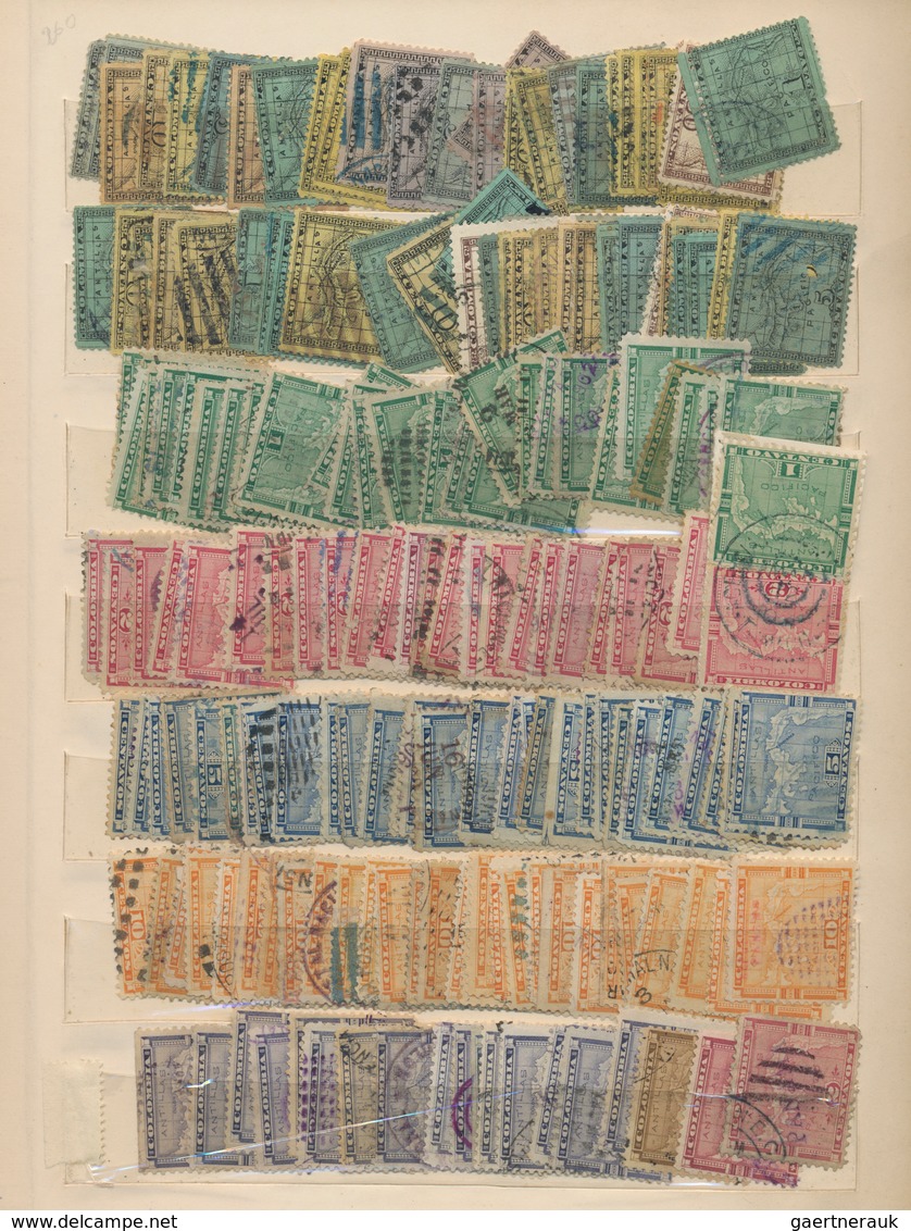 Panama: 1887/1955, Comprehenive Used Accumulation In A Stockbook, Stuffed Very Densely With Plenty O - Panamá