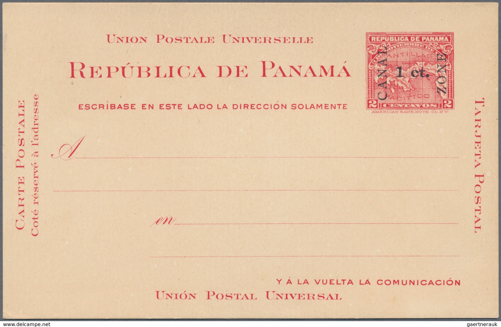 Panama-Kanalzone: 1907 Ca. 60 Unused Postal Stationery Postcards And Envelopes, Incl. A Few Pieces W - Panama