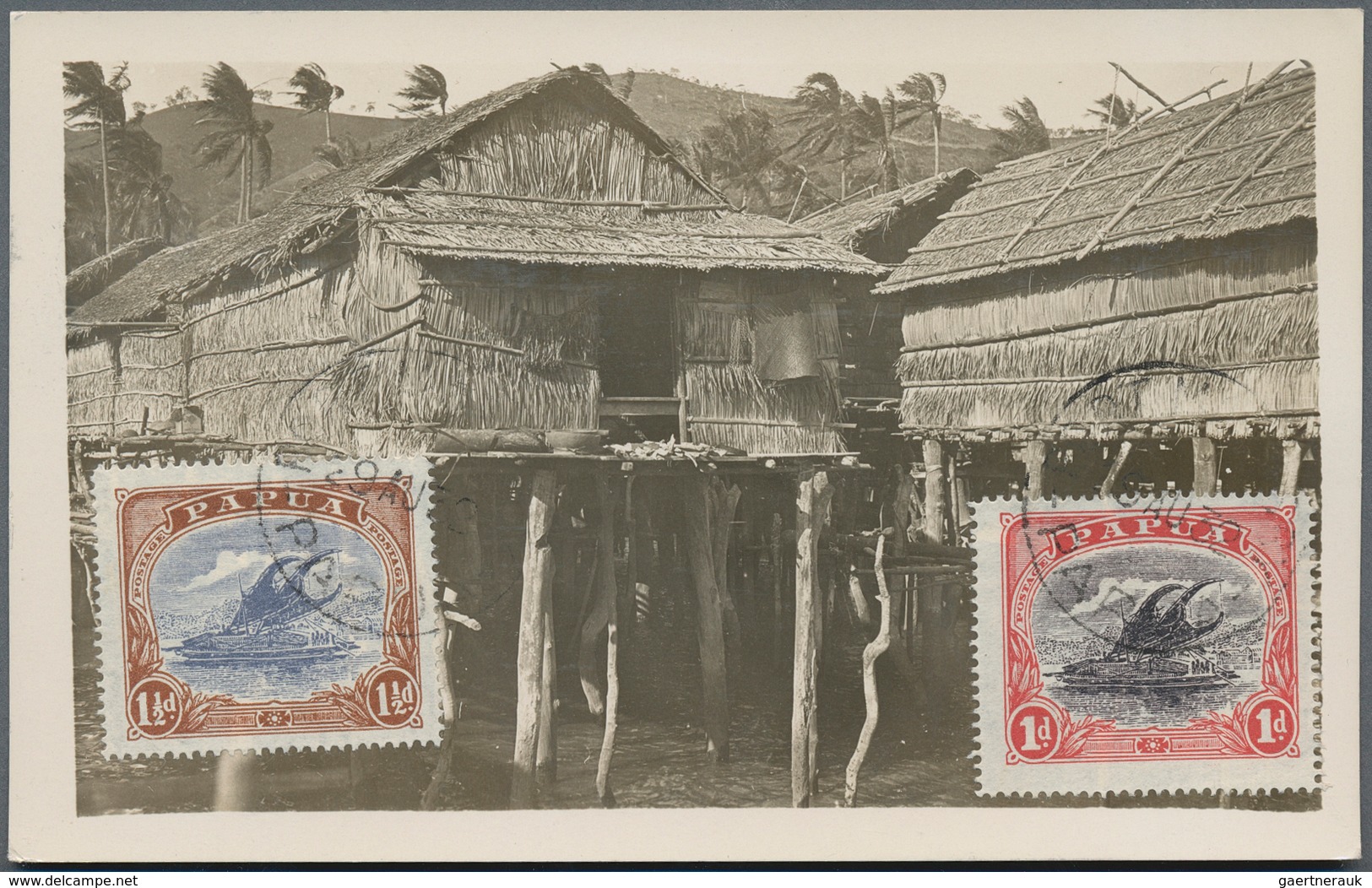 Papua Neuguinea: 1931/64, covers of PNG (14, some w. slight faults) or Australia used in PNG (18, ca