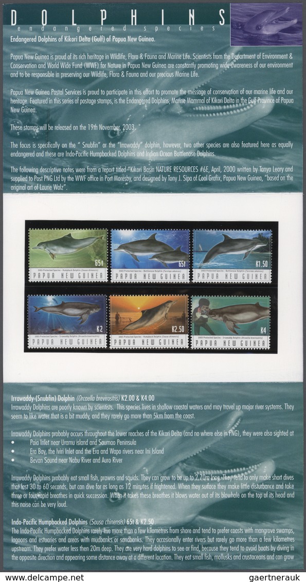 Papua Neuguinea: 1996/2008 Huge stock of so-called PNG STAMP PACKS, each containing a complete stamp