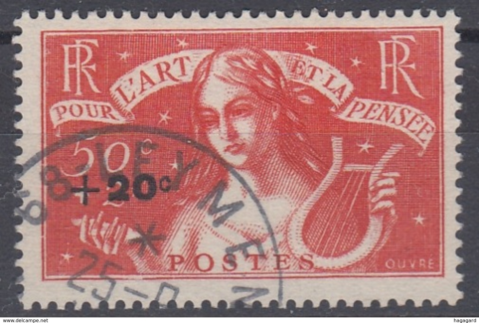 +France 1936. Chômeurs Intellectuals. Yvert 329. Cancelled - Oblitérés