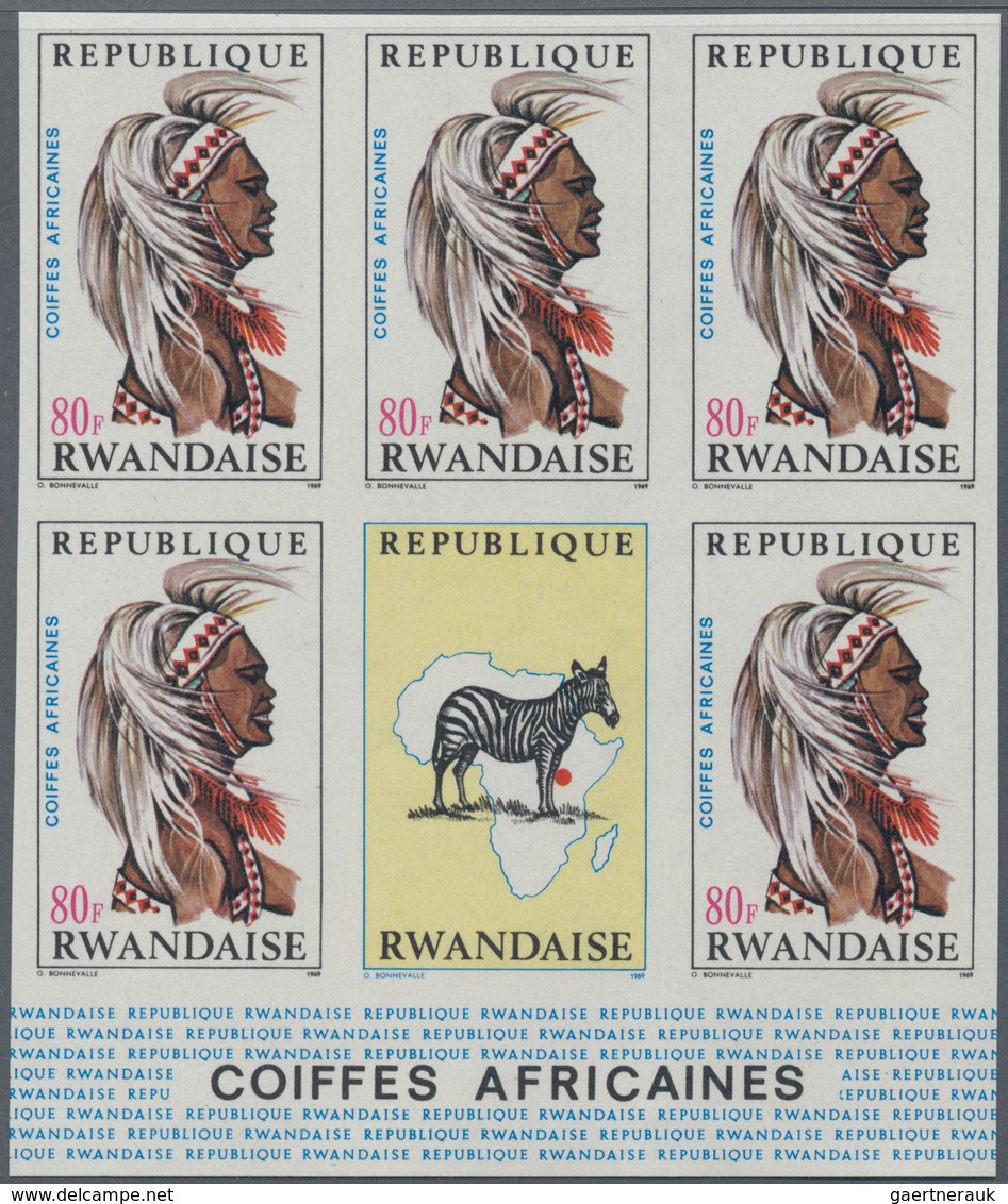 Ruanda: 1969/1979 (ca.), Accumulation With Complete Sets Some In Larger Quantities In Part Or Comple - Sonstige & Ohne Zuordnung