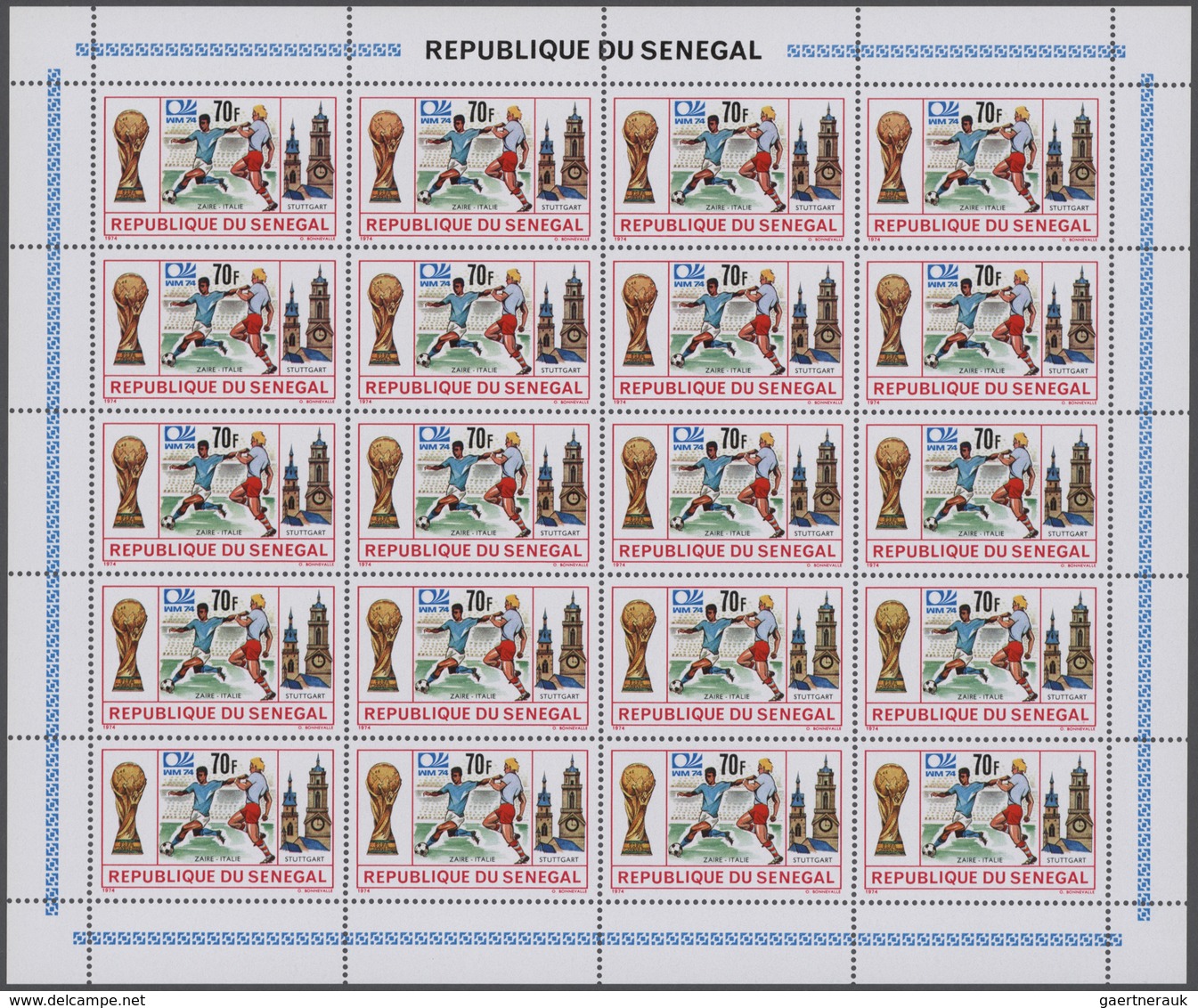 Senegal: 1972/1980, Big Investment Accumulation Of Full Sheets, Part Sheets And Souvenir Sheets. Var - Andere & Zonder Classificatie