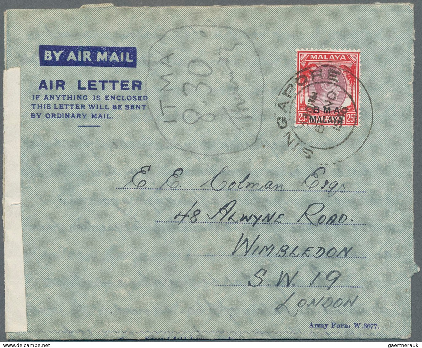 Singapur: 1946-modern: More Than 200 Covers, Postcards, Postal Stationery Items, FDCs And Others, St - Singapur (...-1959)