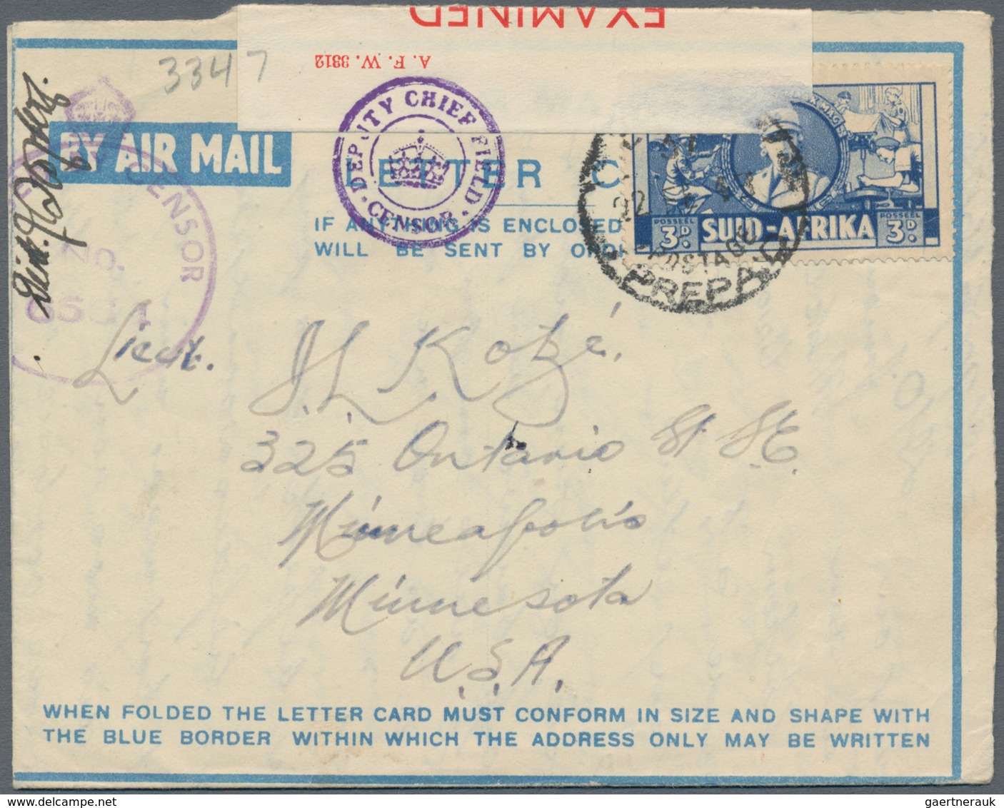 Südafrika - Ganzsachen: 1942/2005 (ca.) AEROGRAMMES ca. 680 used/unused/CTO airletters great variety