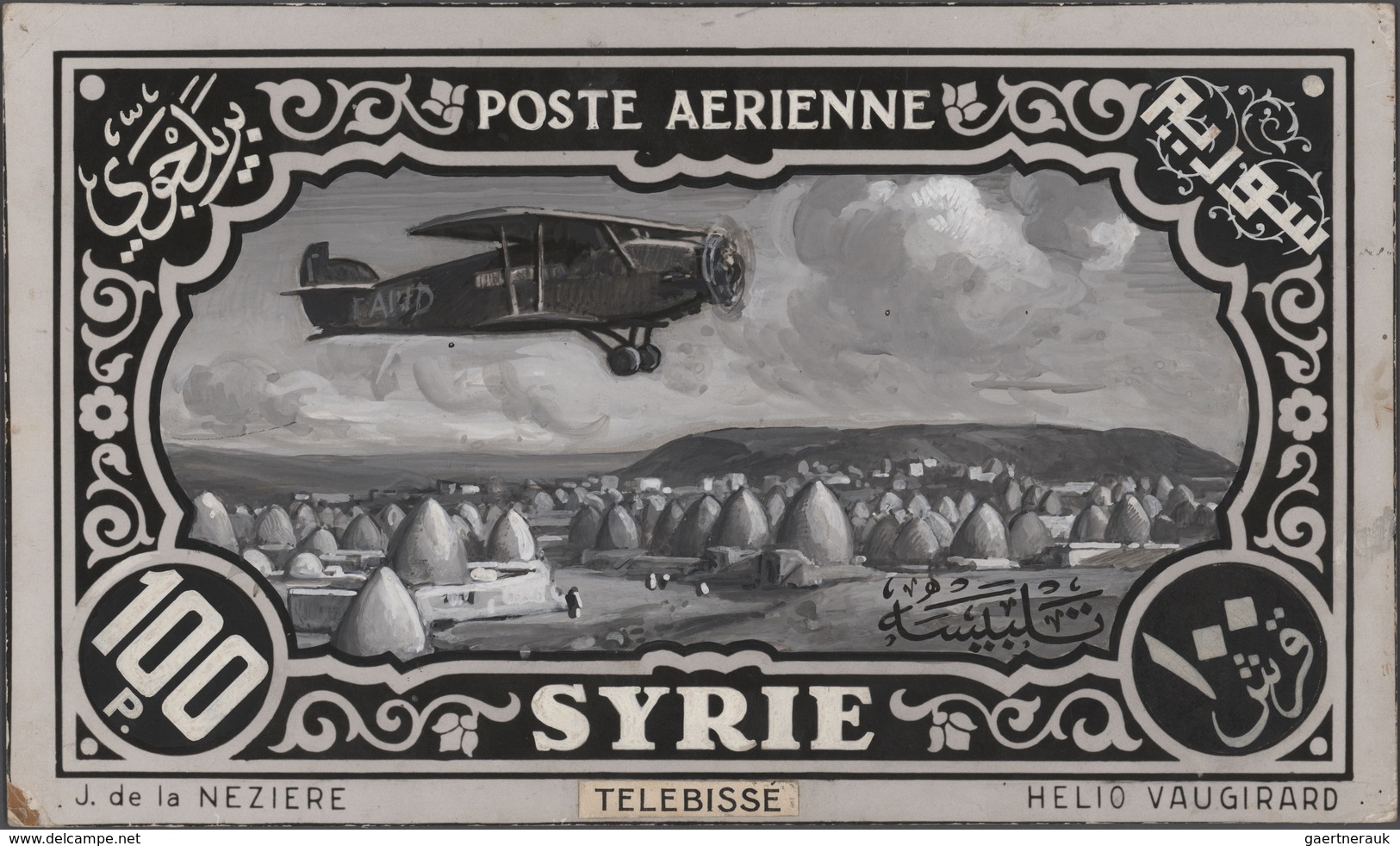 Syrien: 1925/1934, Definitives "Pictorials", Designer "Jean De La Neziere", Group Of 15 Large-sized - Syrien