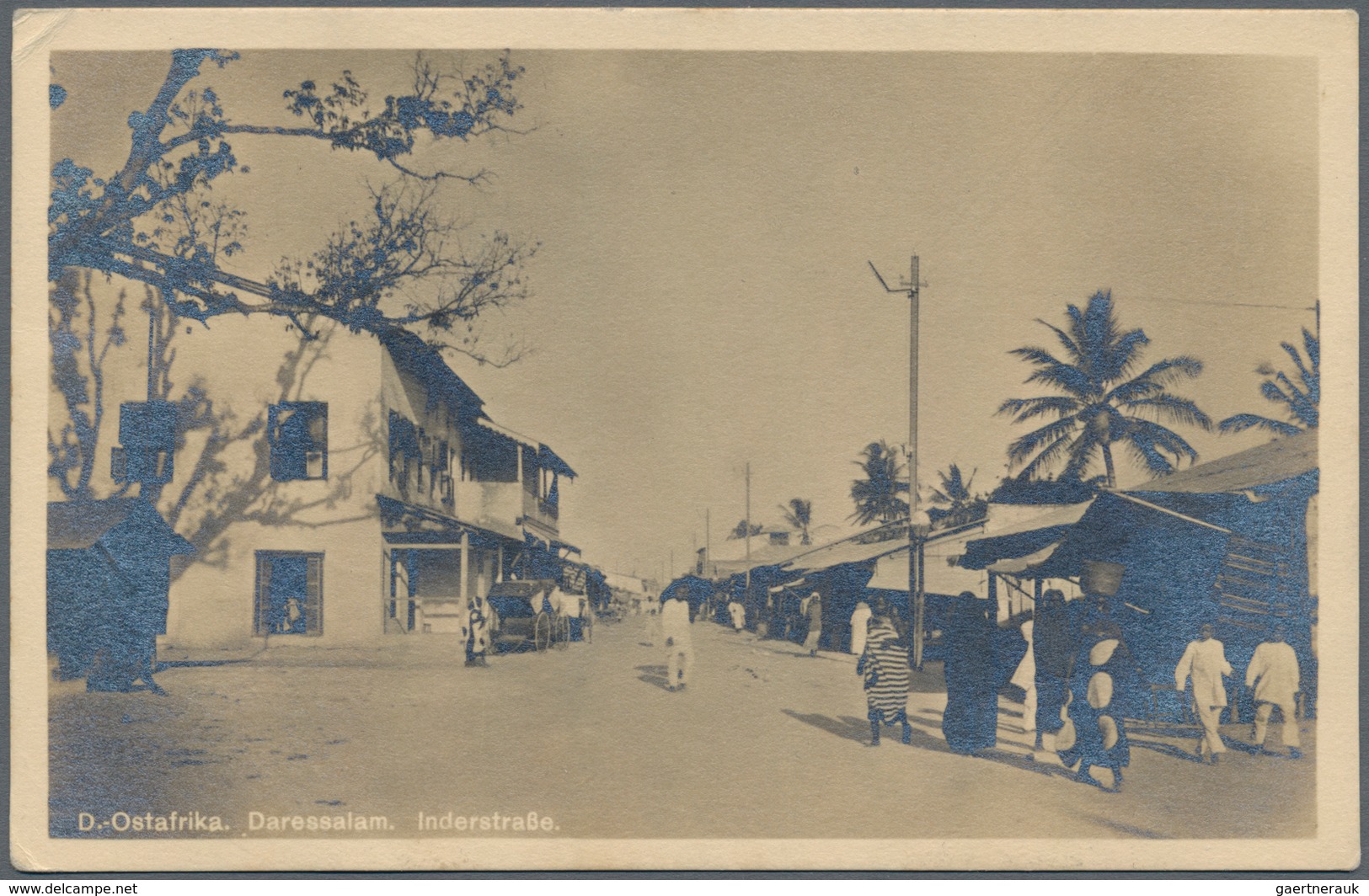 Tanganjika: 1917, Lot With Ca.40 Picture Postcards, Comprising Many Interesting Views And Scenes, Mo - Tanganyika (...-1932)