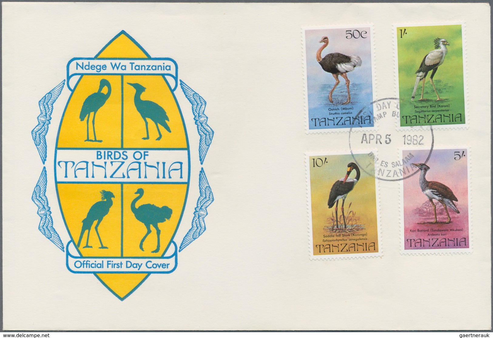 Tansania: 1978/87 Ca. 26 Mostly FDC With Many Beautiful Motives With Emphasis Wildlife, In Addition - Kenya, Oeganda & Tanzania
