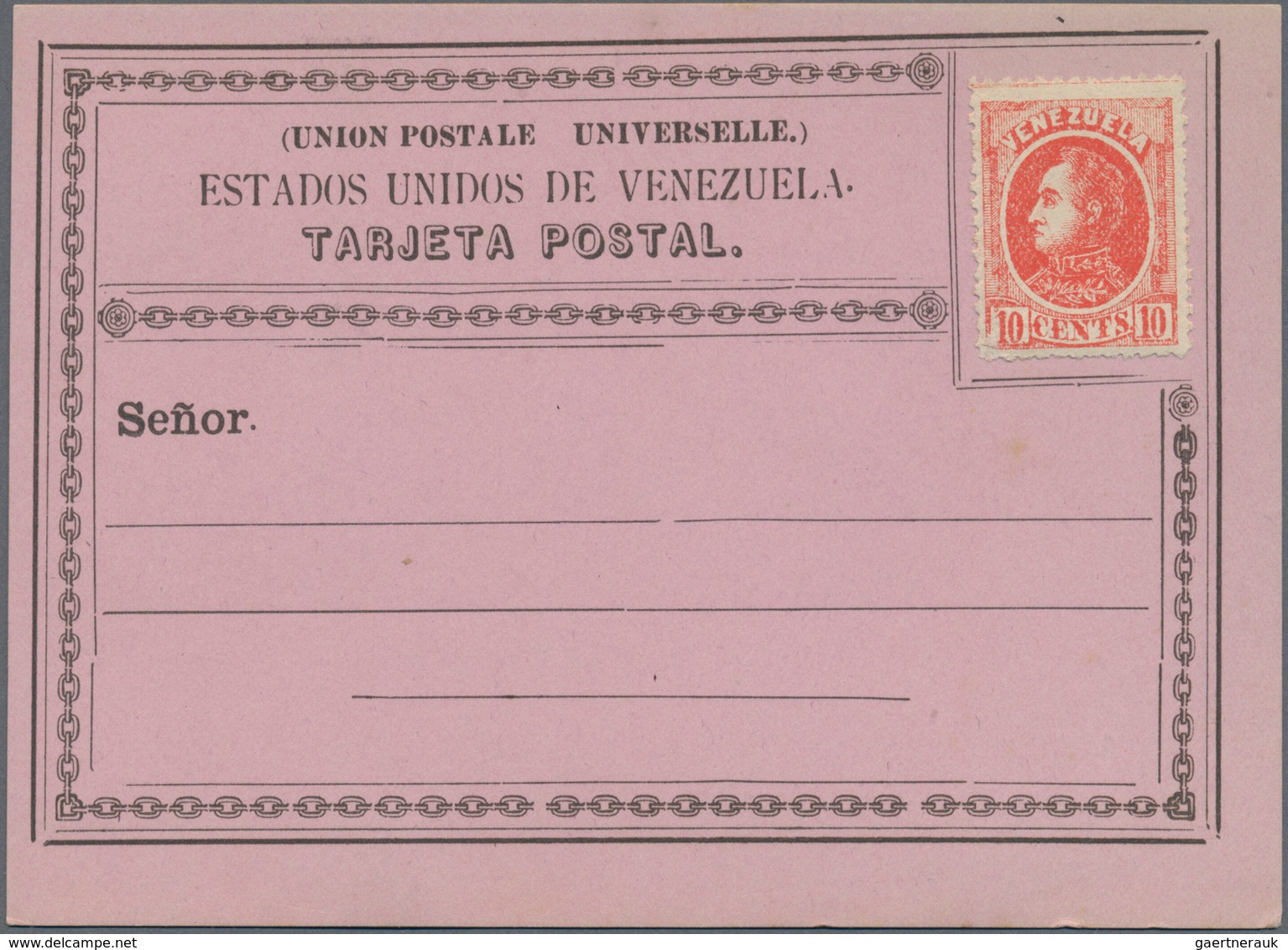 Venezuela - Ganzsachen: 1880/84 Ca. 40 Unused Form Cards From Old American Stock, Highly Specialized - Venezuela