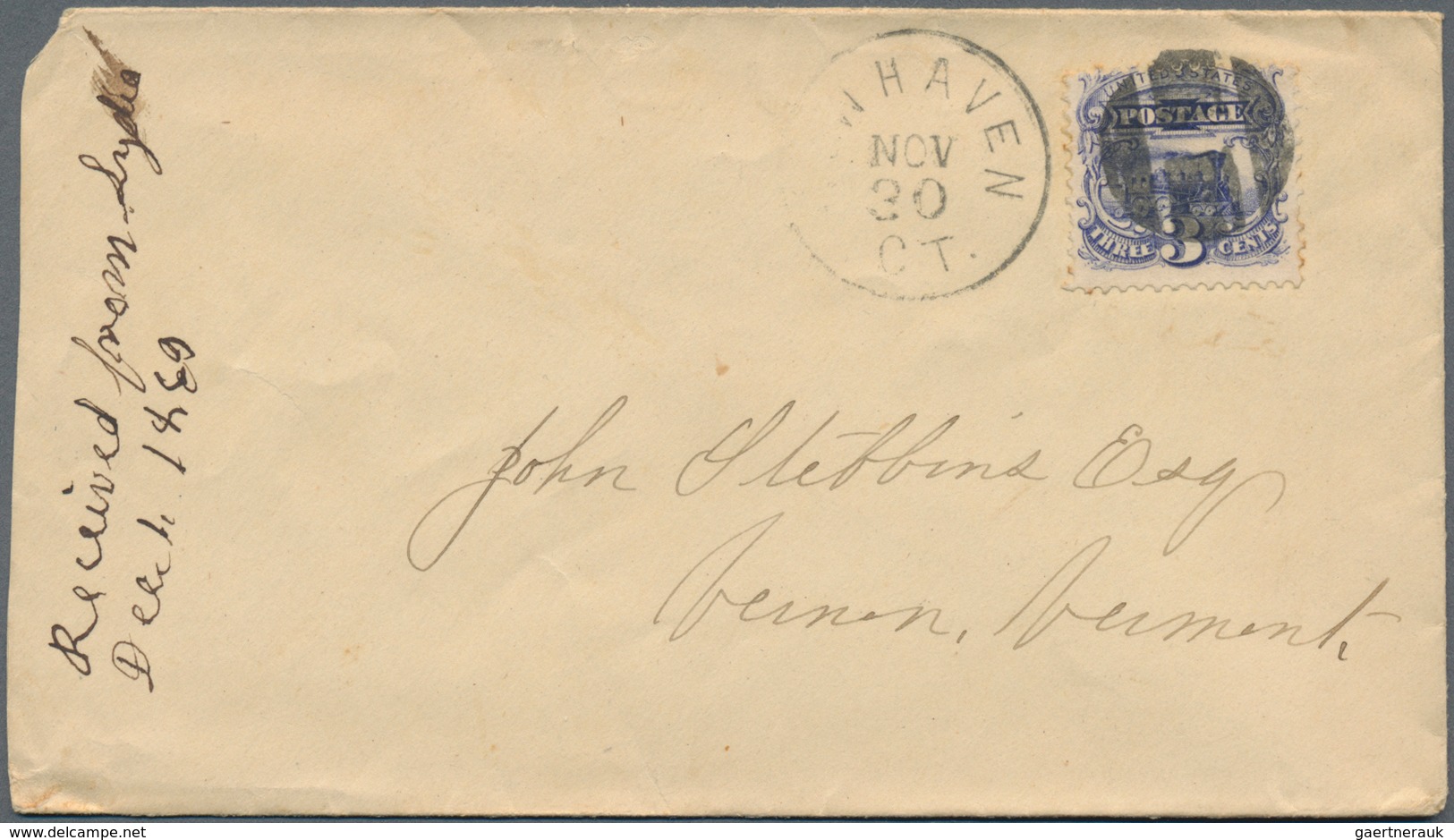 Vereinigte Staaten Von Amerika: 1850/1914 Ca. 70 Letters And Commercially Used Postal Stationery Env - Sonstige & Ohne Zuordnung